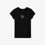 Calvin Klein Script Logo Graphic Çocuk Siyah T-Shirt