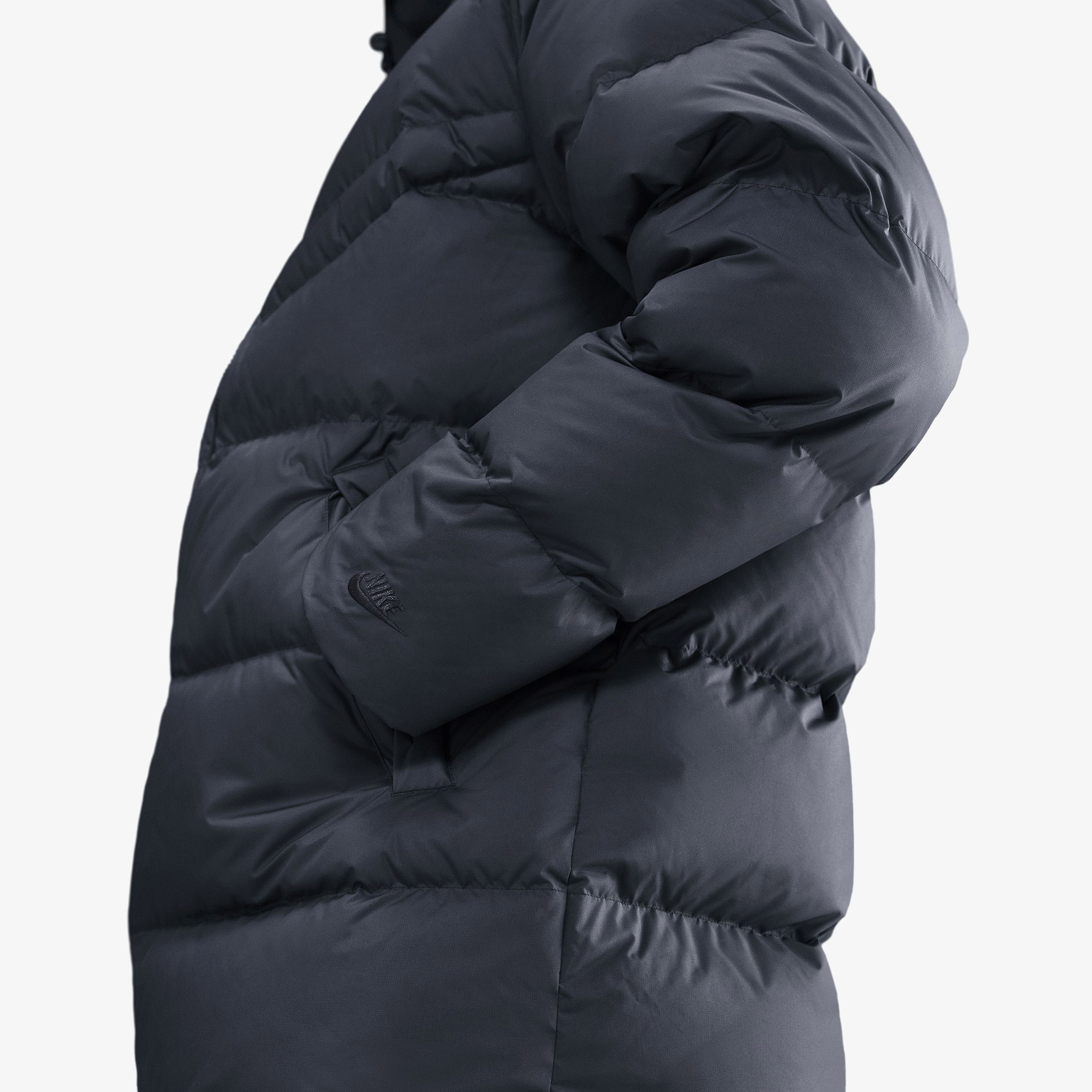Nike Sportswear Therma-Fit Club Parka Erkek Siyah Mont