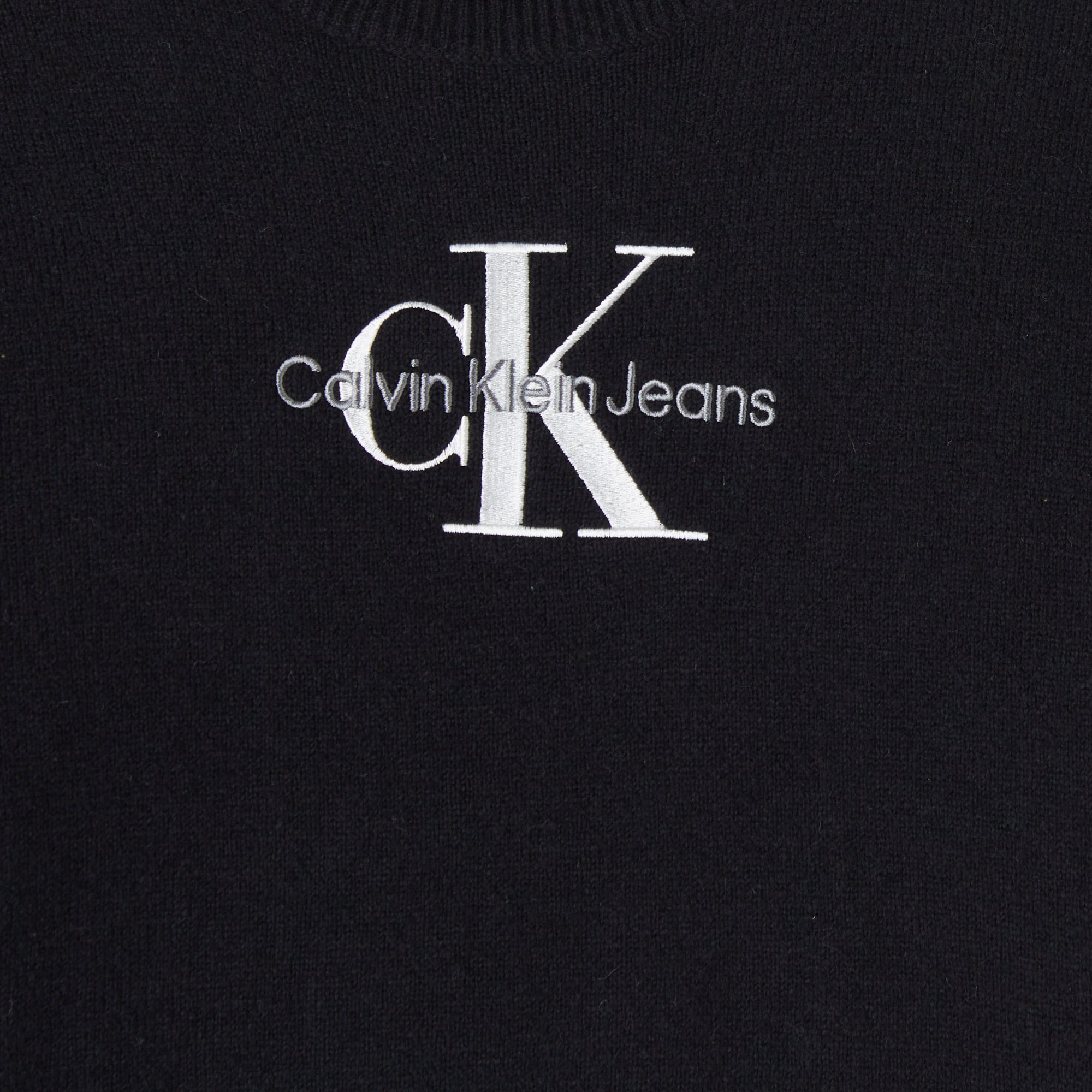 Calvin Klein Monologo Çocuk Siyah Triko