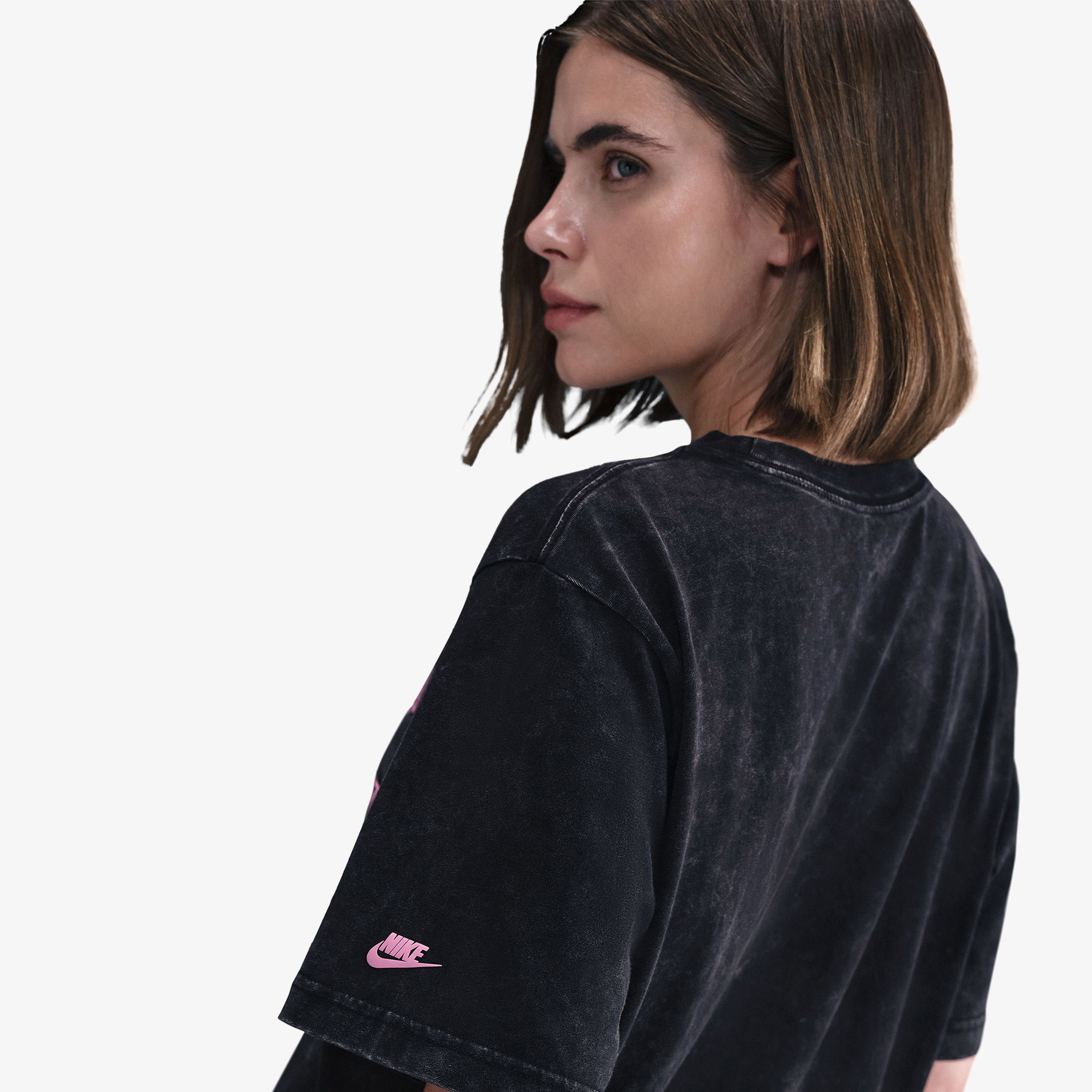 Nike Sportswear Classics Kadın Siyah T-Shirt