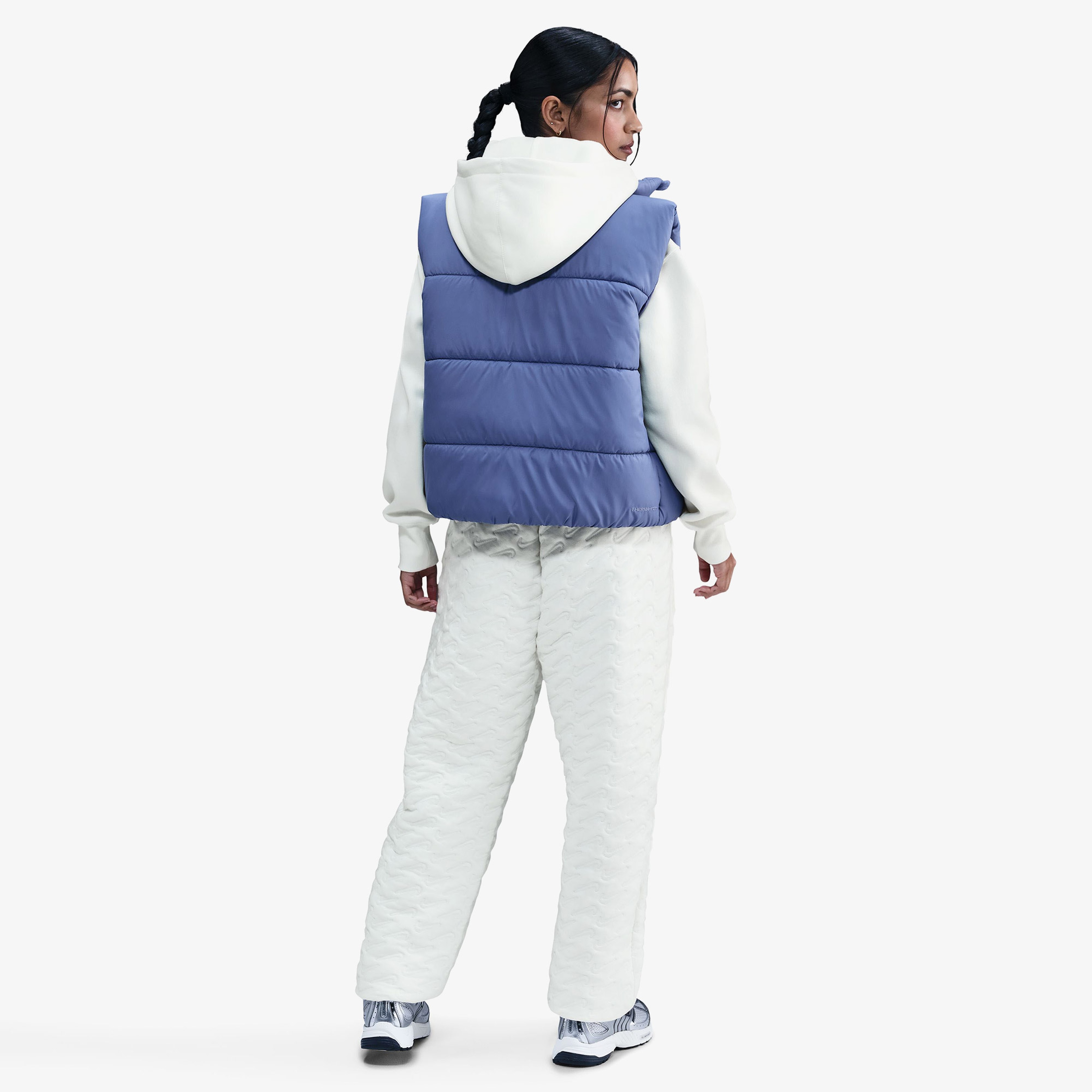 Nike Sportswear Phoenix Fleece Kadın Beyaz Eşofman Altı