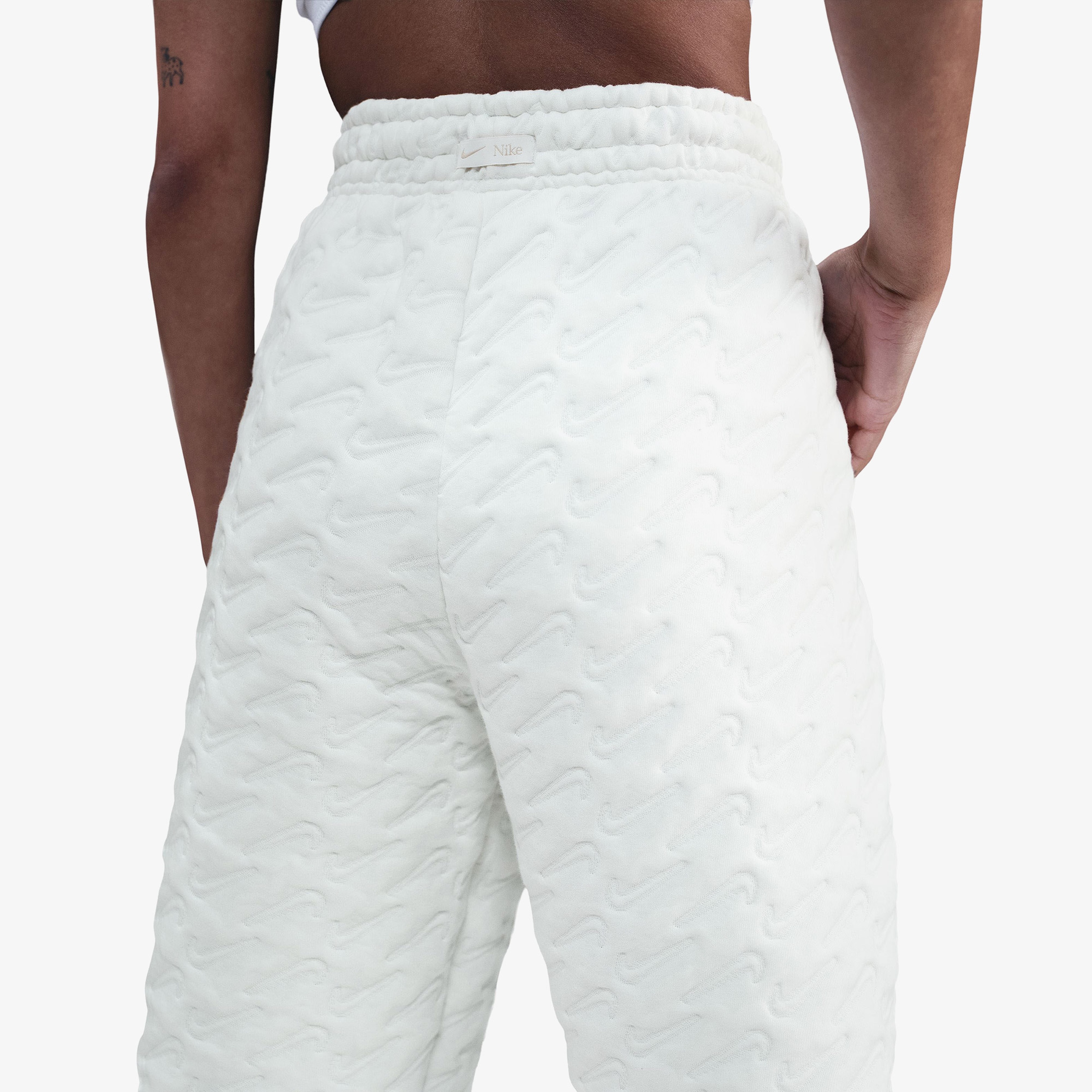 Nike Sportswear Phoenix Fleece Kadın Beyaz Eşofman Altı