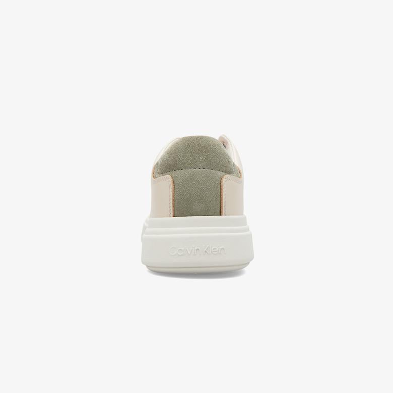 Calvin Klein Cupsole Lace Up Kadın Gri Sneaker