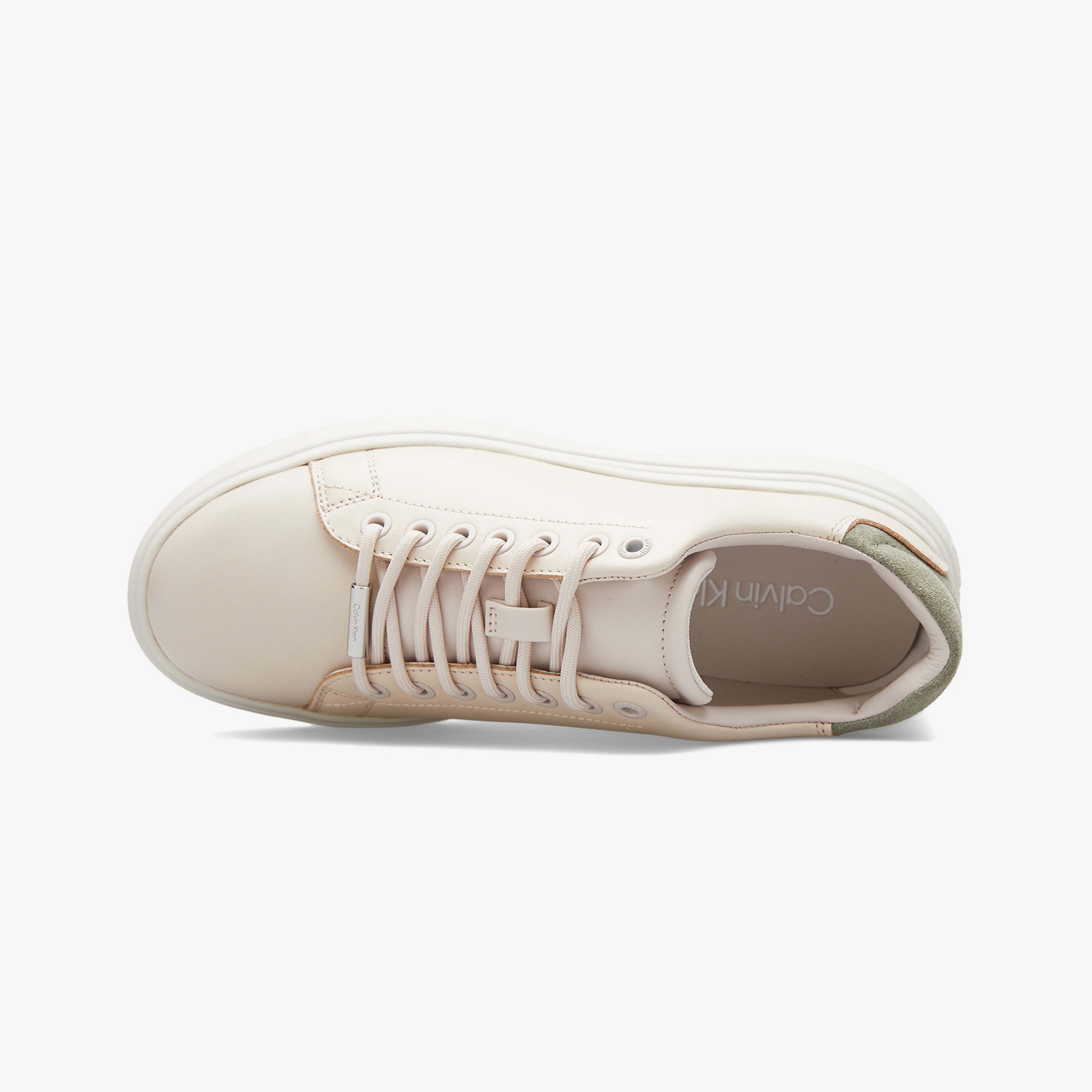 Calvin Klein Cupsole Lace Up Kadın Gri Sneaker