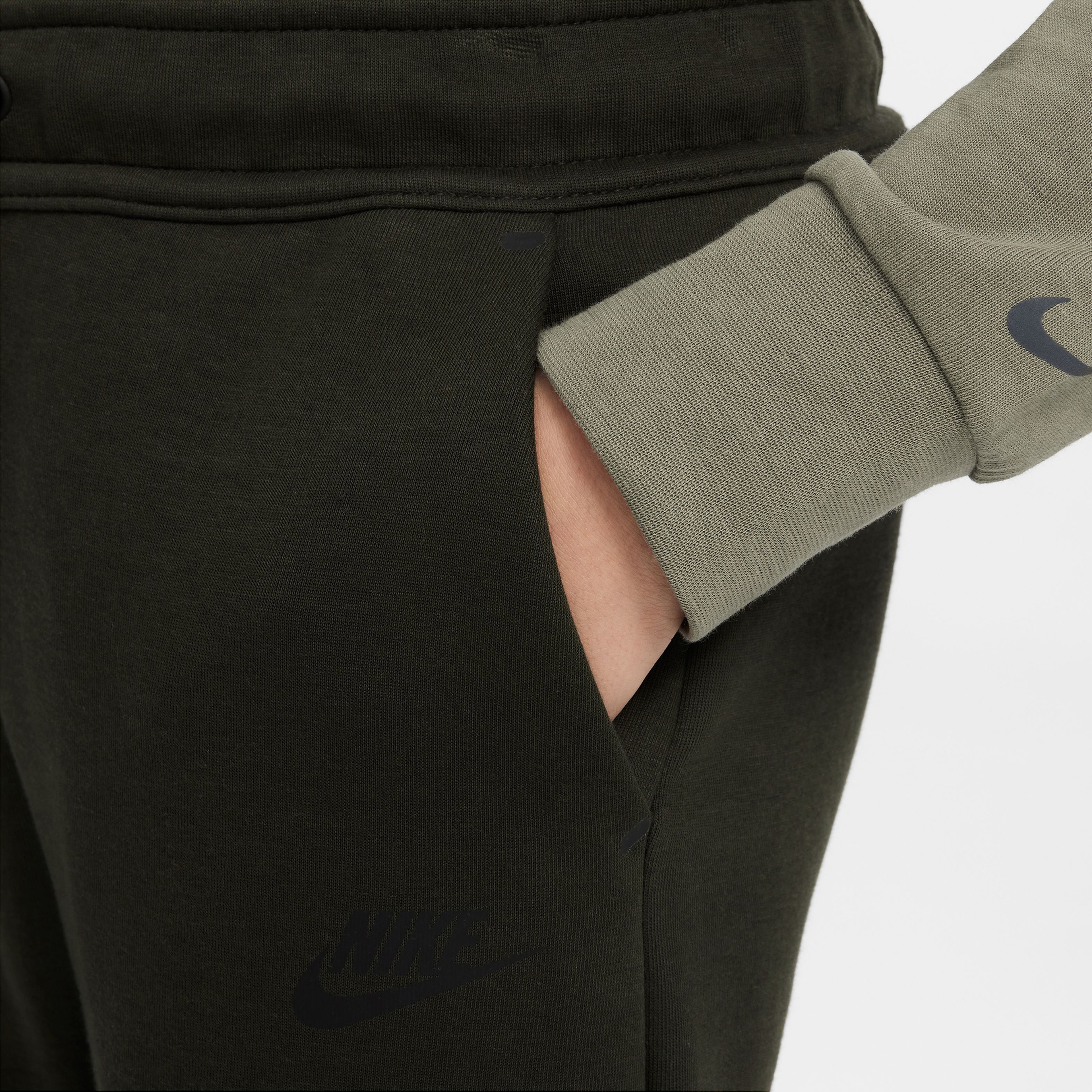 Nike Sportswear Tech Fleece Çocuk Yeşil Eşofman Altı
