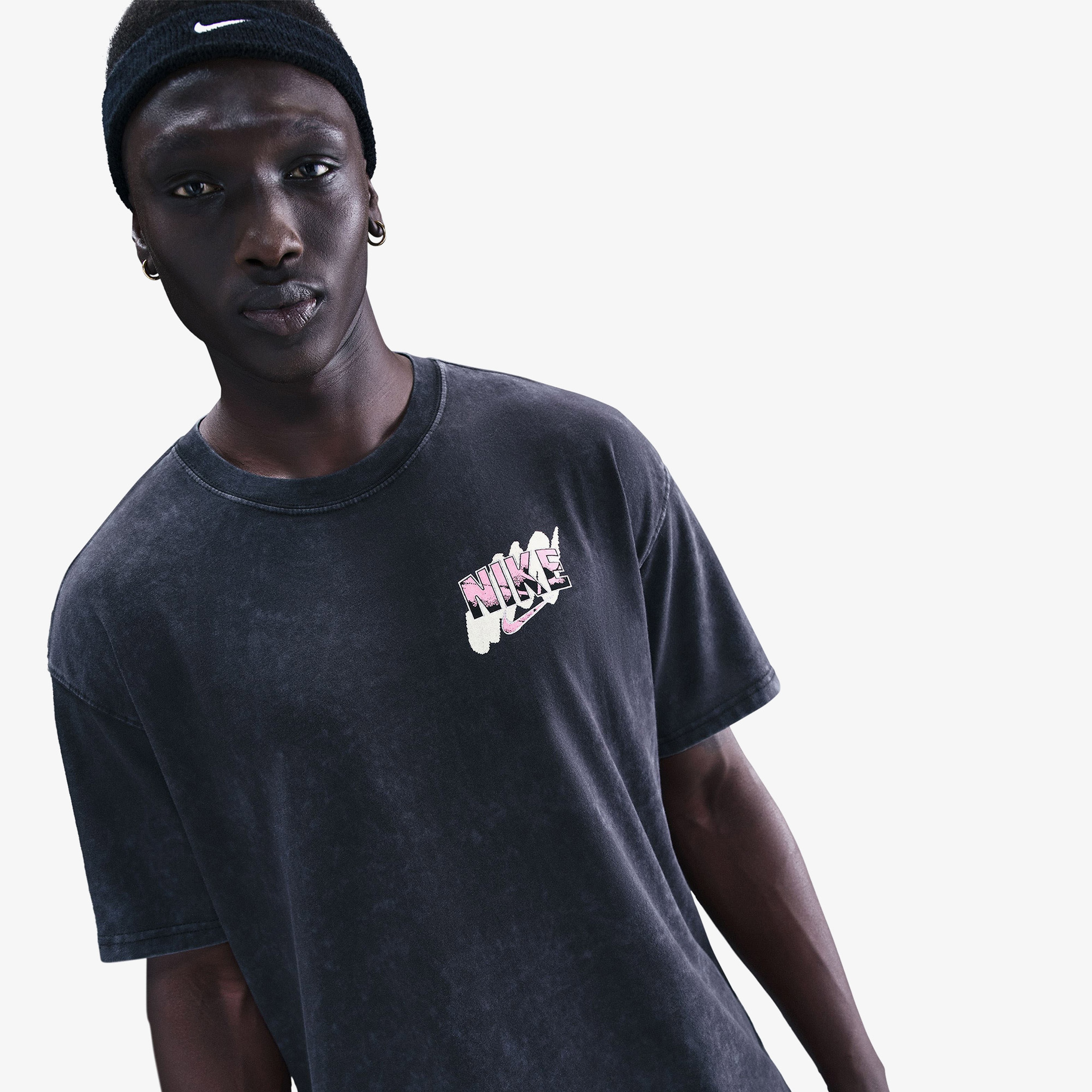 Nike Max90 DNA Erkek Siyah T-Shirt