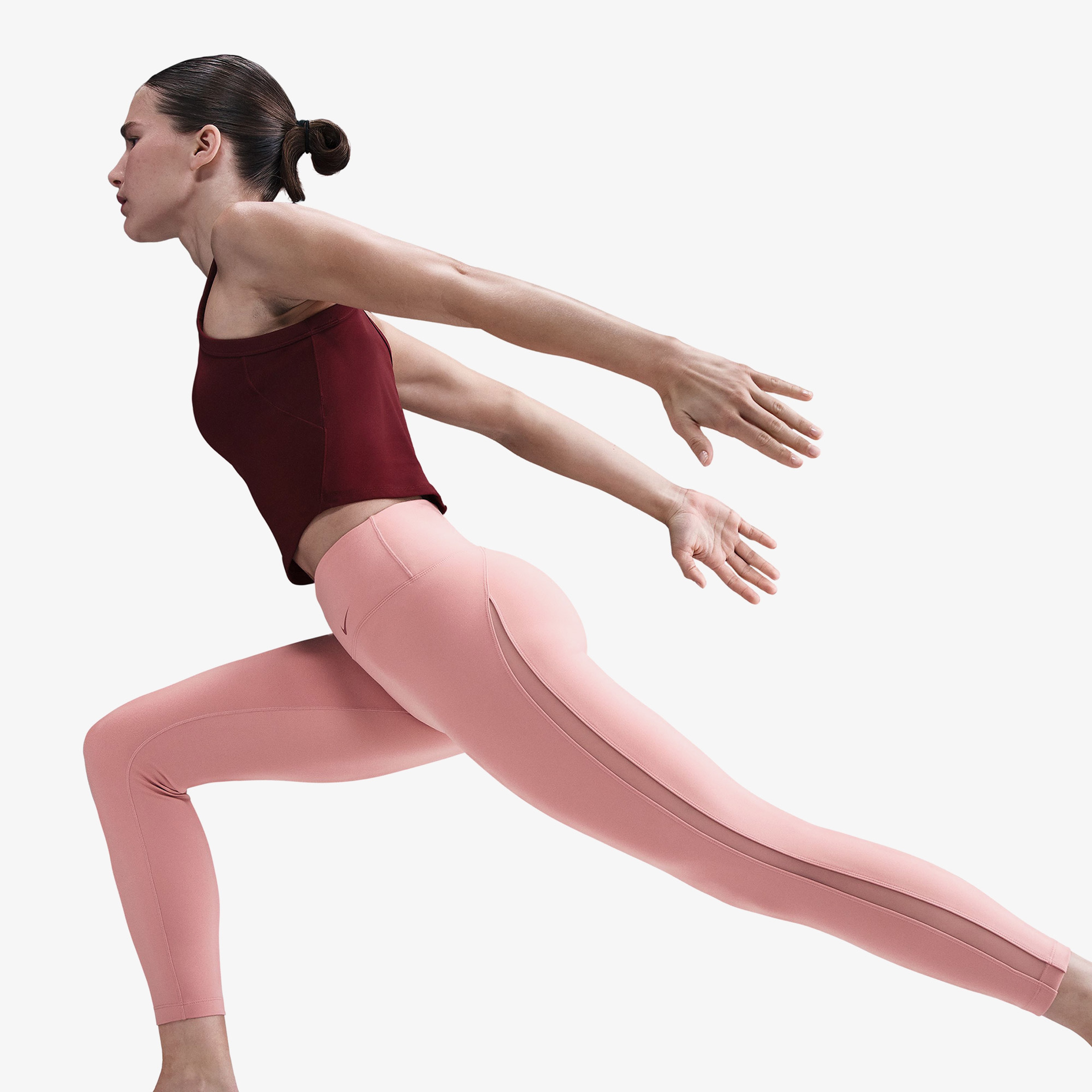 Nike One Dri-Fit Kadın Pembe Tayt