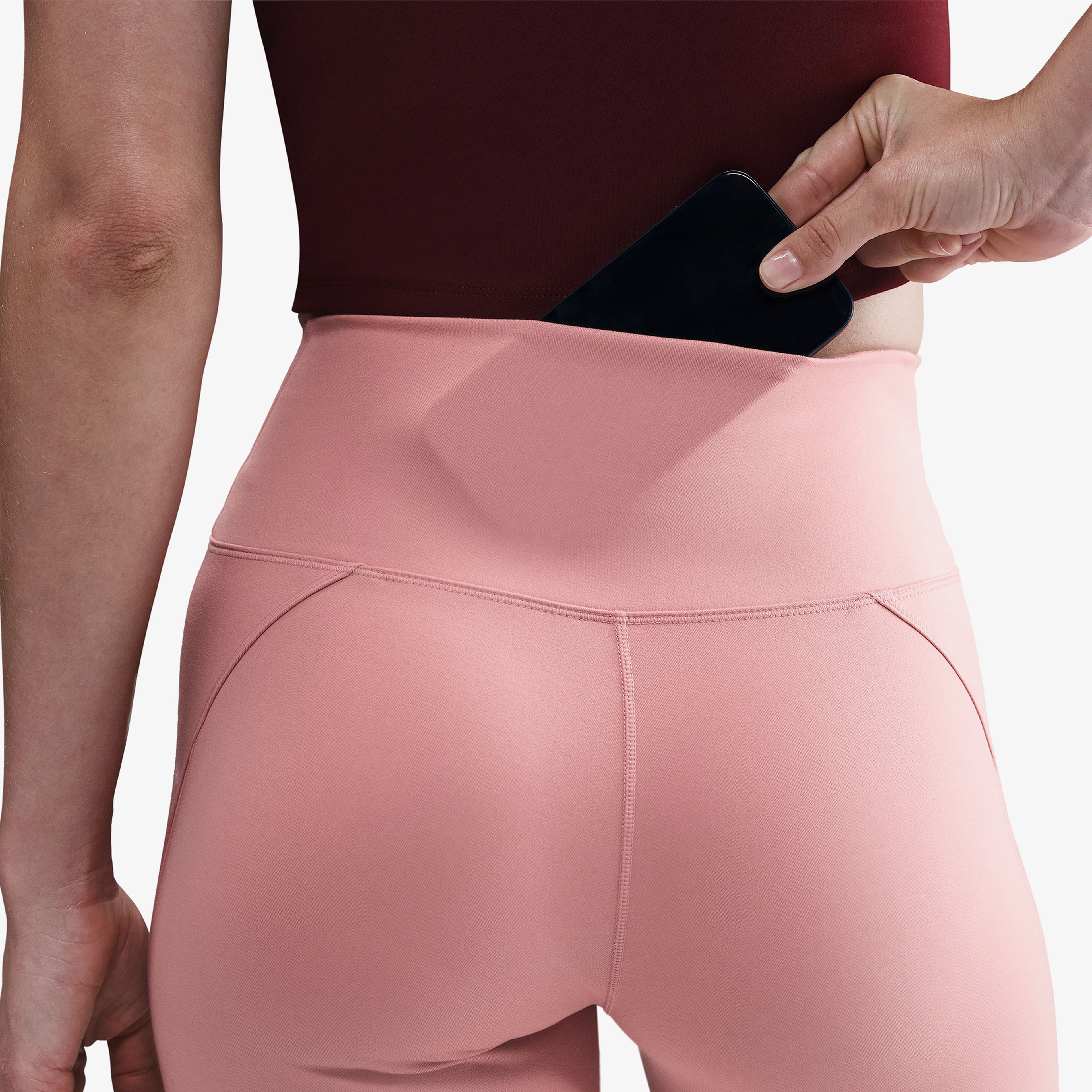 Nike One Dri-Fit Kadın Pembe Tayt