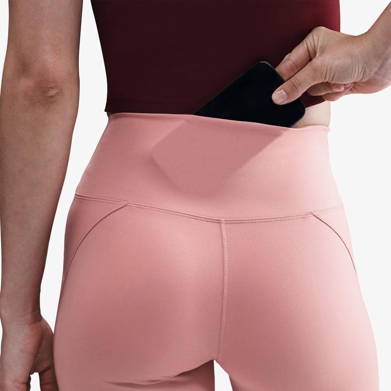 Nike One Df Hr 7/8 Tight Capsl Kadın Pembe Tayt