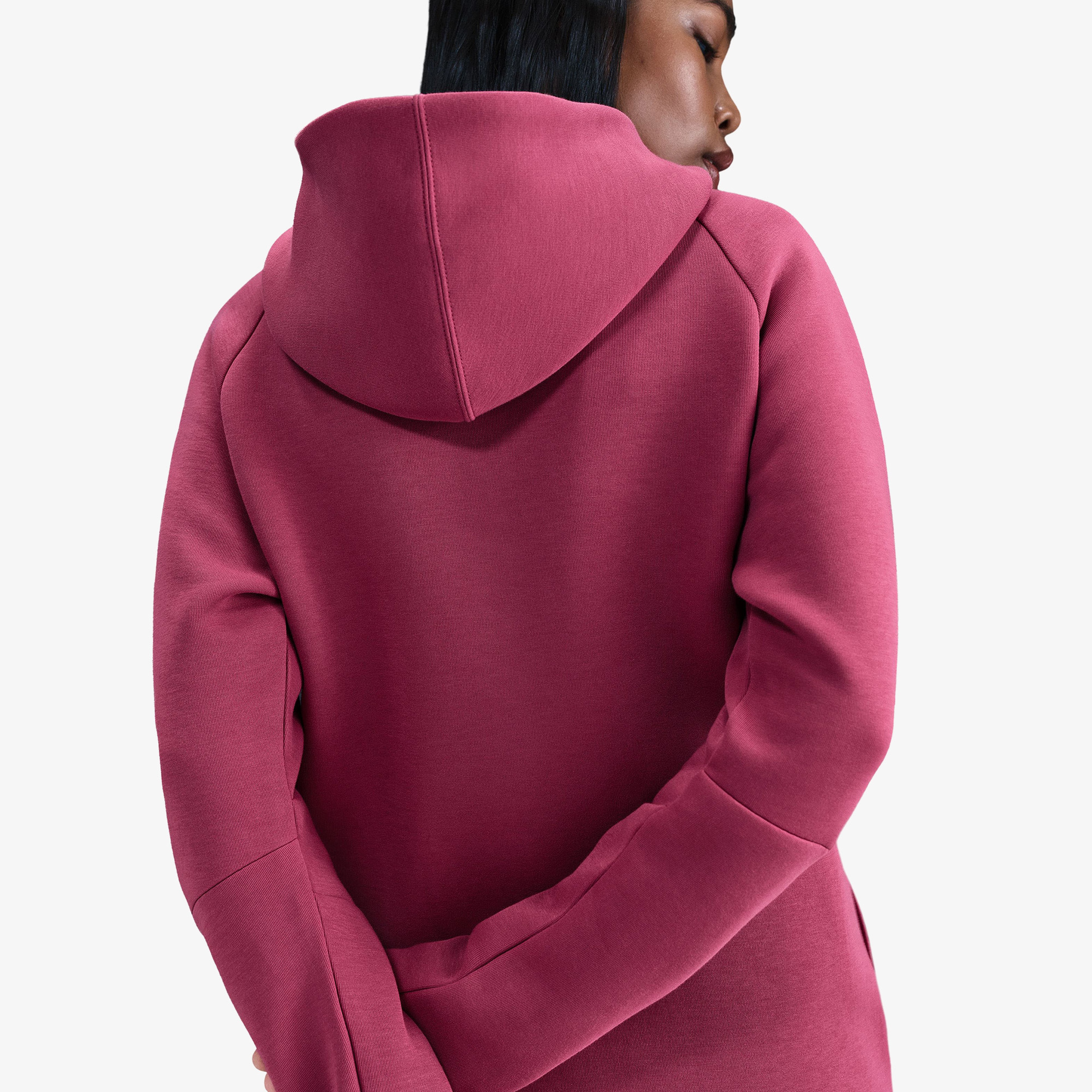 Nike Sportswear Tech Fleece Windrunner Kadın Pembe Eşofman Üstü