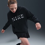Nike Sportswear Phoenix Fleece Kadın Siyah Hoodie