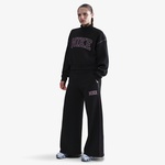Nike Sportswear Phoenix Fleece Logo Kadın Siyah Eşofman Altı