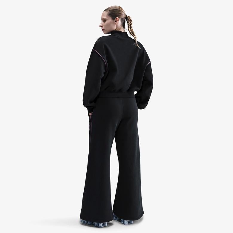 Nike Sportswear Phoenix Fleece Logo Kadın Siyah Eşofman Altı