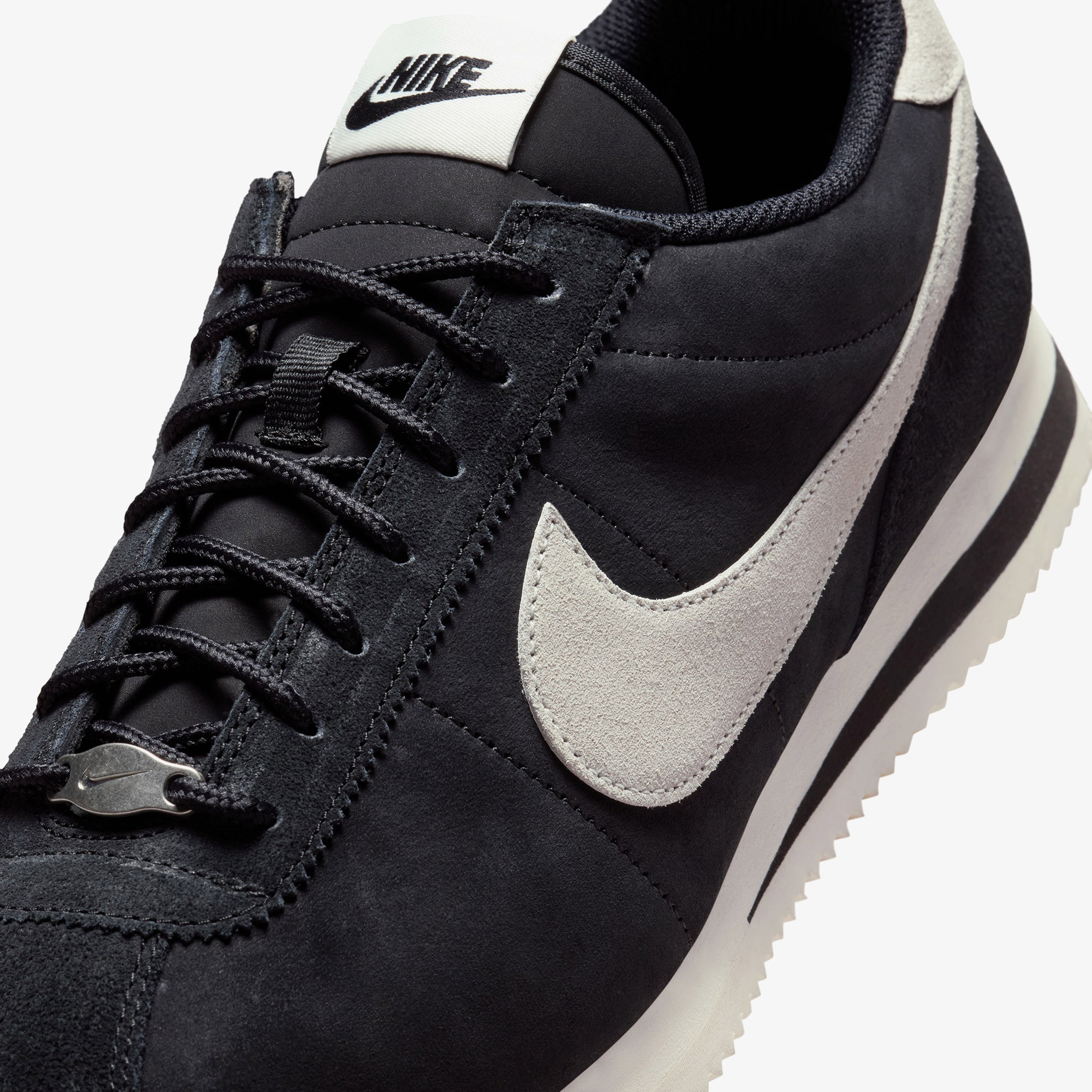 Nike Cortez Premium Erkek Siyah Spor Ayakkabı