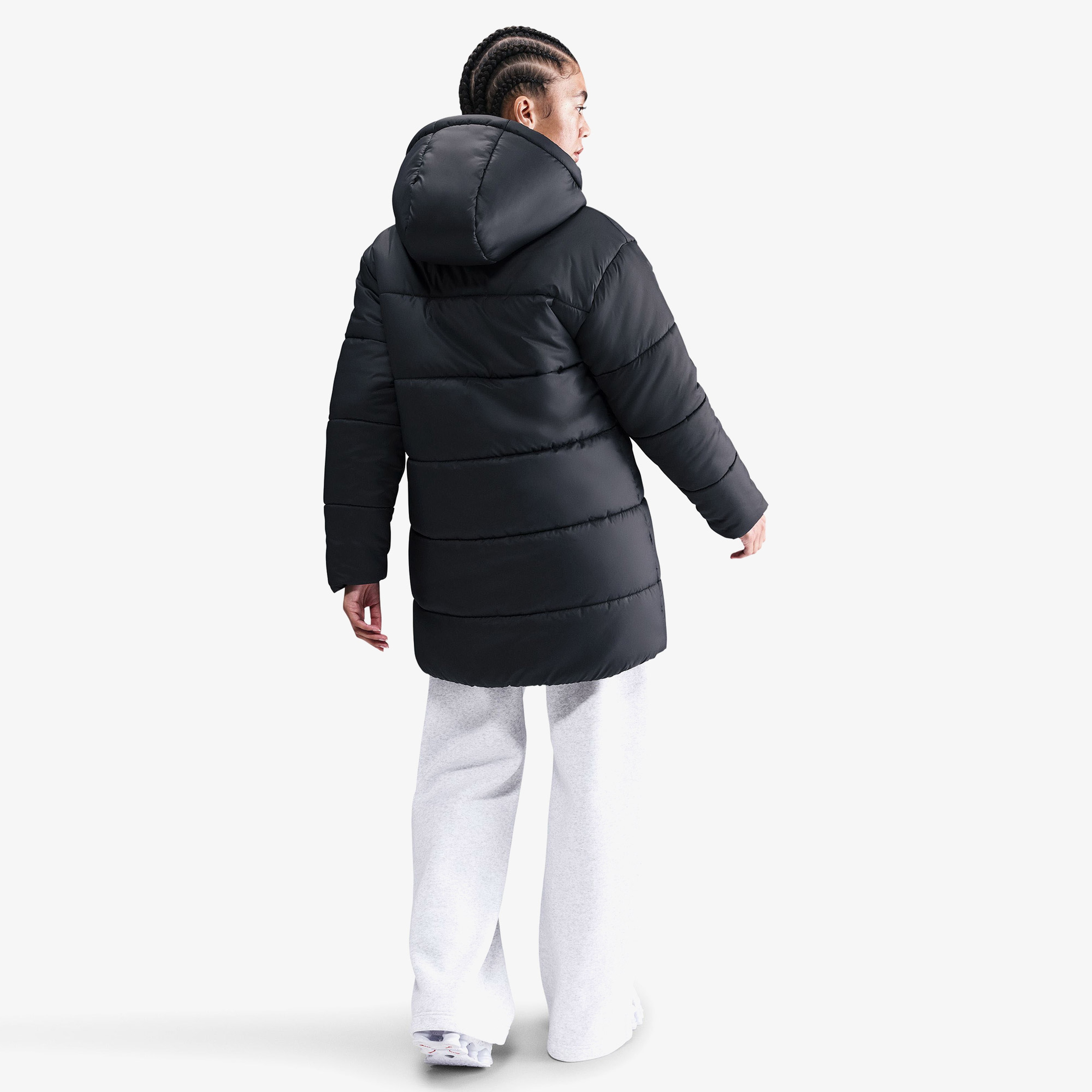 Nike Sportswear Therma-Fit Classic Kadın Siyah Mont