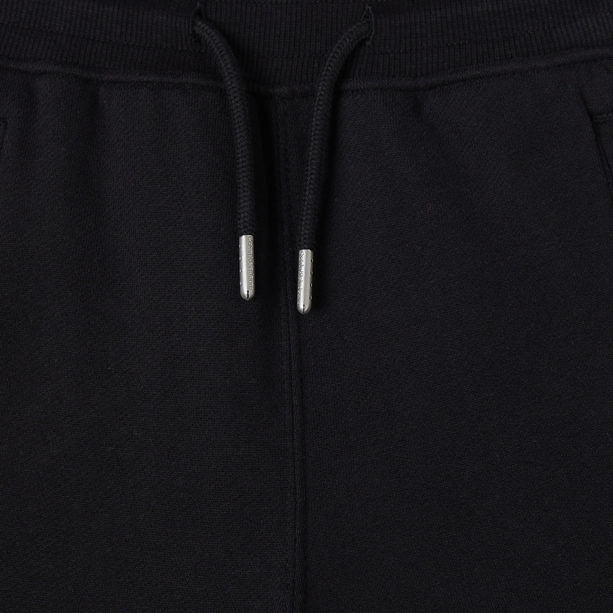Calvin Klein Badge Relaxed Çocuk Siyah Eşofman Altı