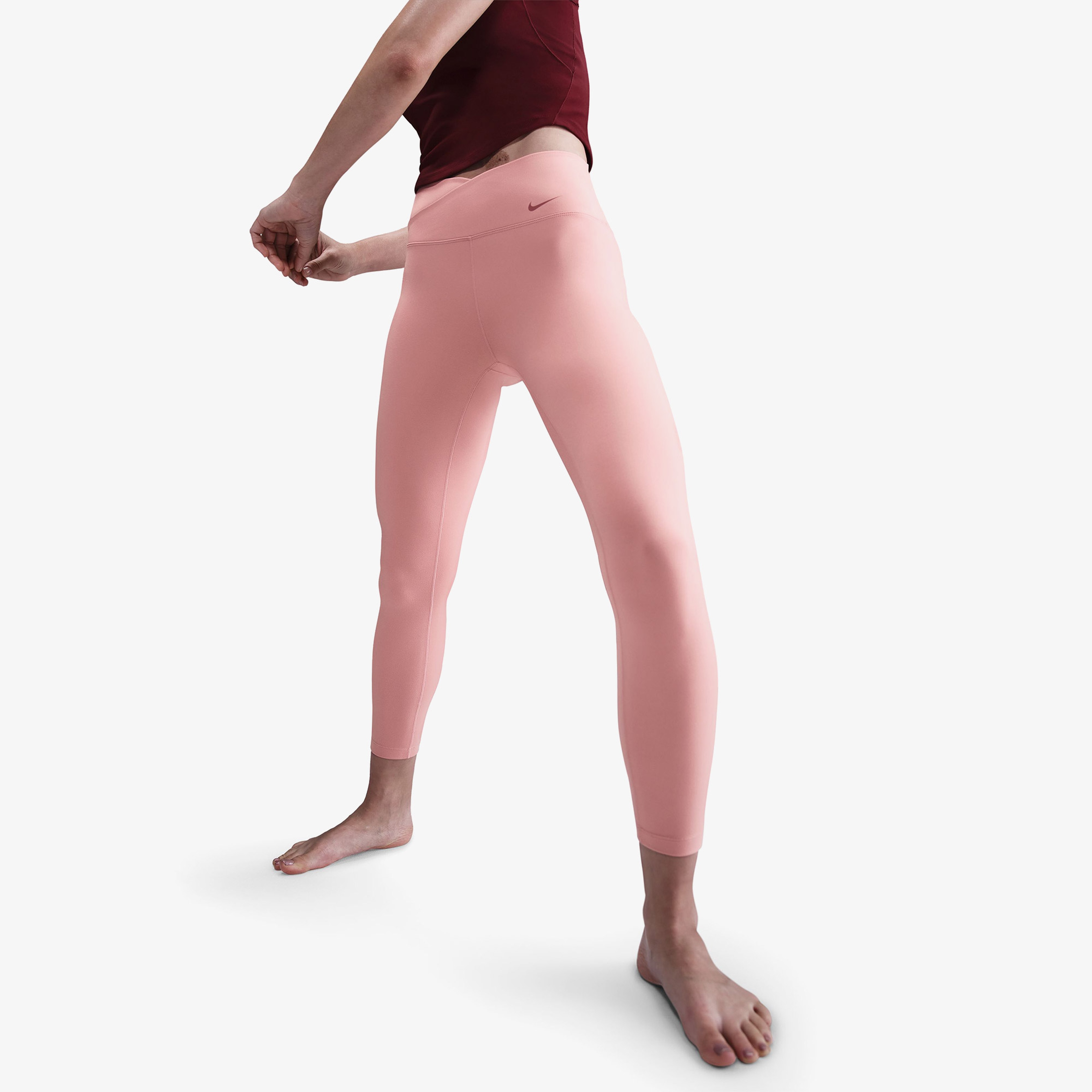 Nike One Dri-Fit Kadın Pembe Tayt