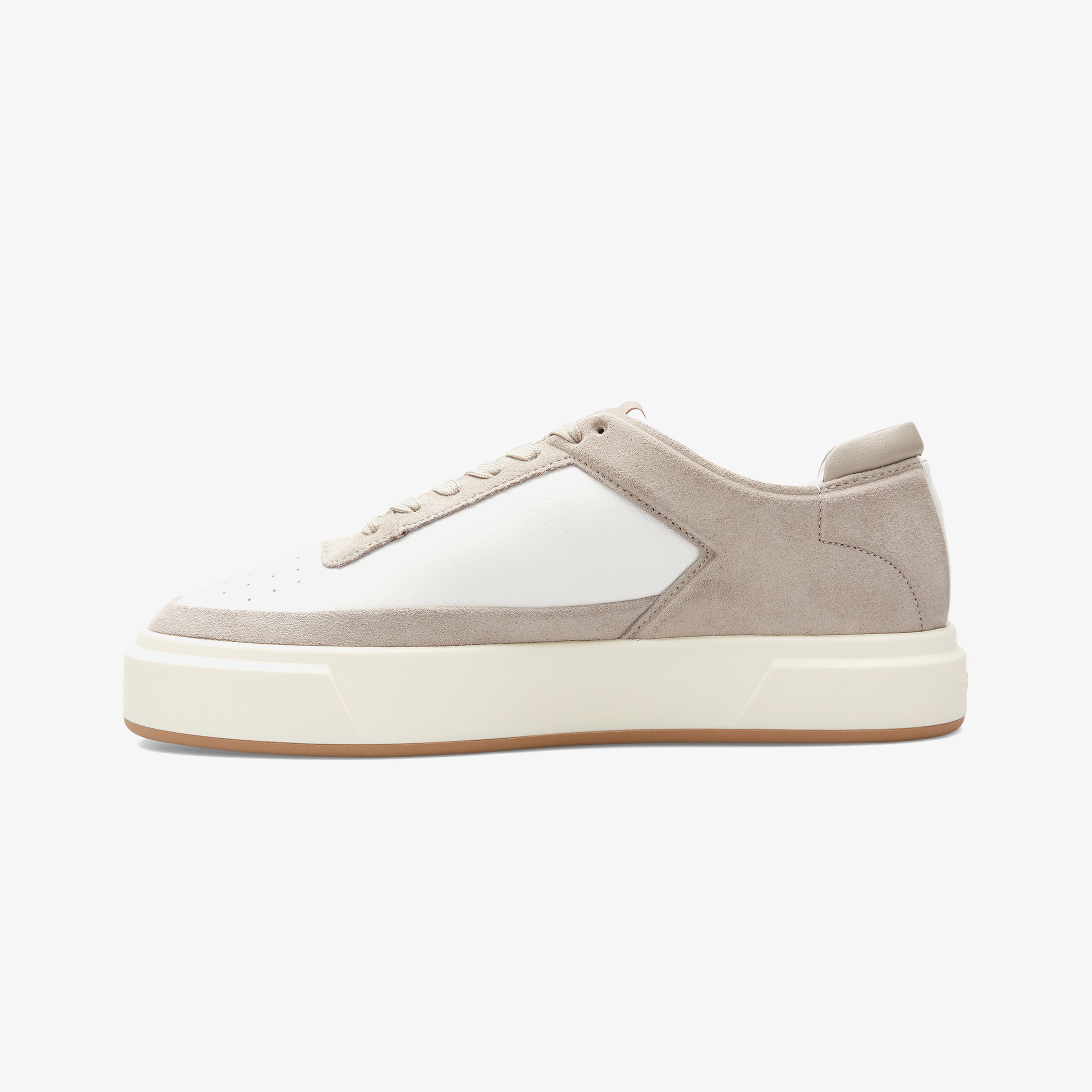 Calvin Klein Basket Cupsole Lace Up  Erkek Beyaz Sneaker