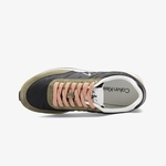 Calvin Klein Retro Runner Lace Up  Kadın Siyah Sneaker
