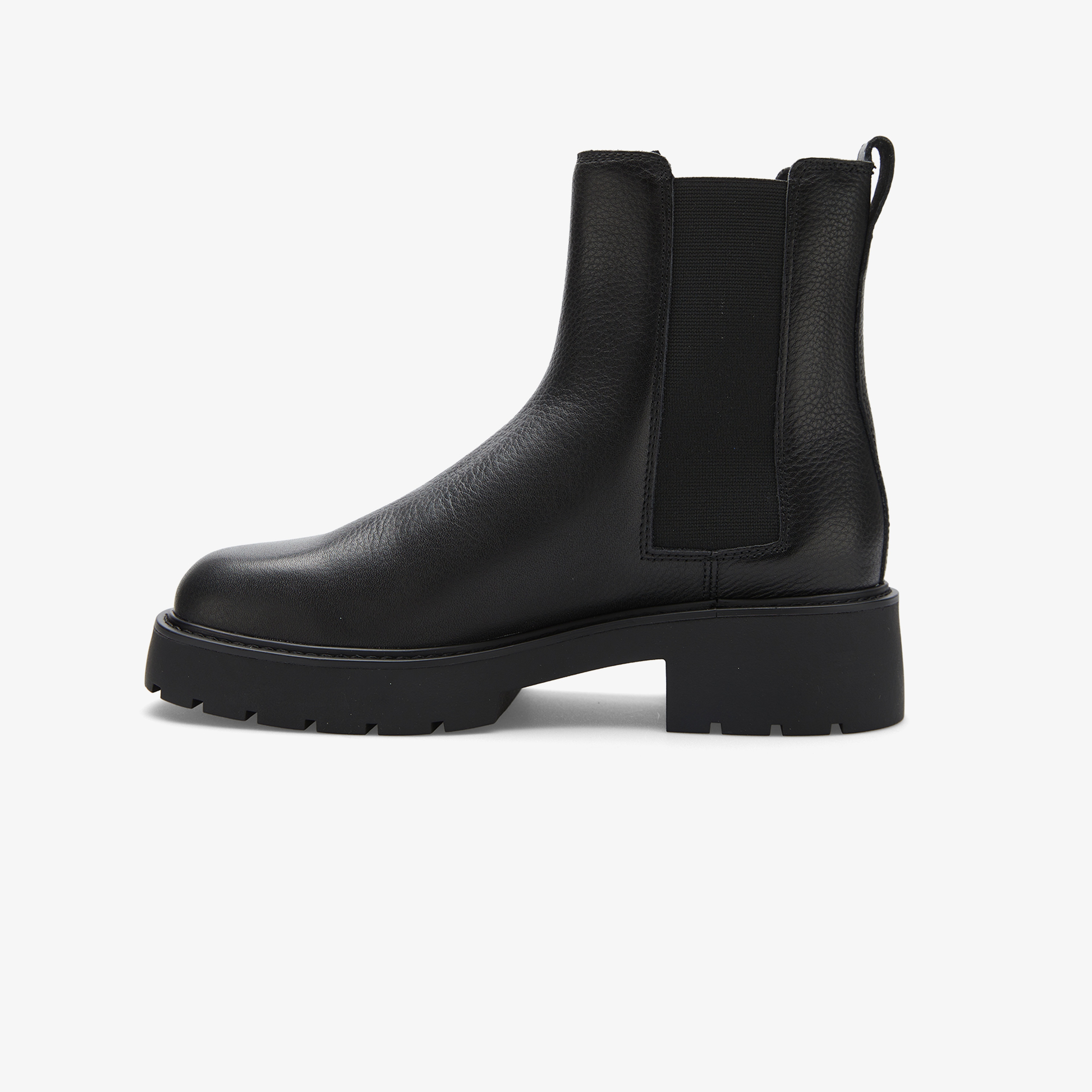 Calvin Klein Chunky Cheea Leather Kadın Siyah Bot