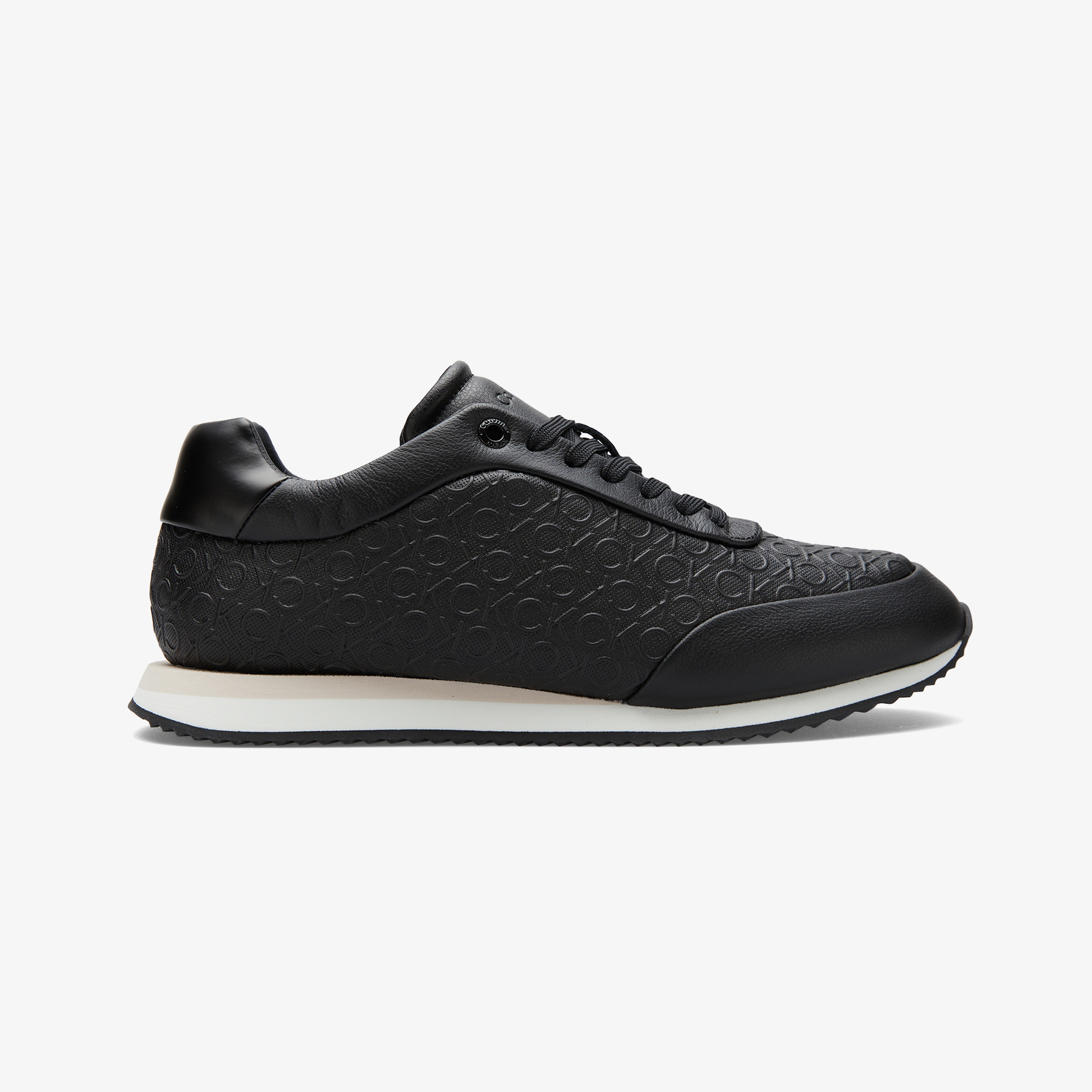 Calvin Klein Runner Lace Up Mono Kadın Siyah Sneaker