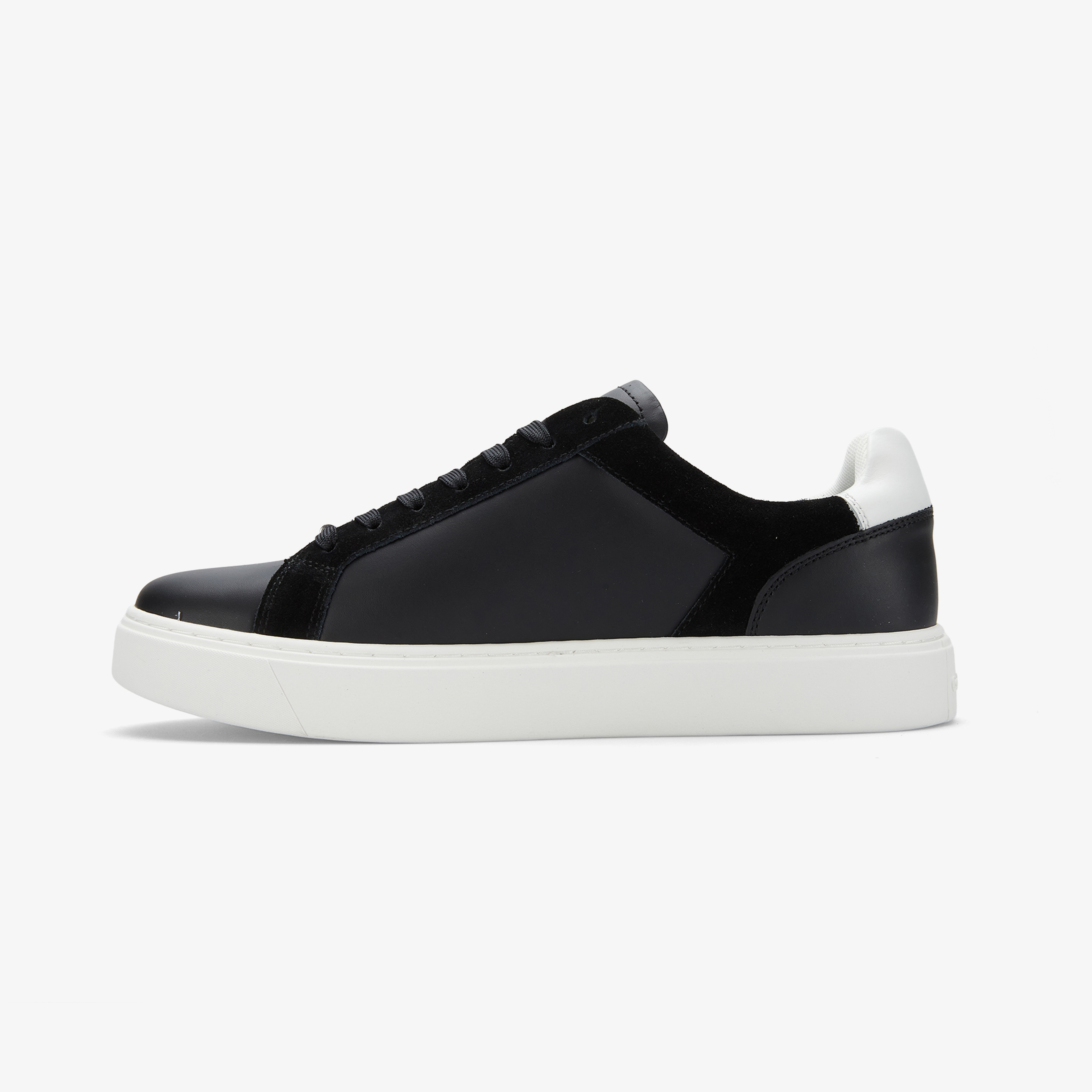 Calvin Klein Classic Cupsole Lace Up Tape Erkek Siyah Sneaker