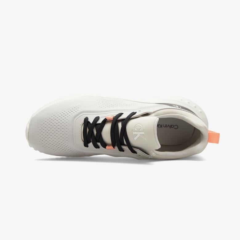 Calvin Klein Eva Runner Sock Tech Mix Kadın Gri Sneaker