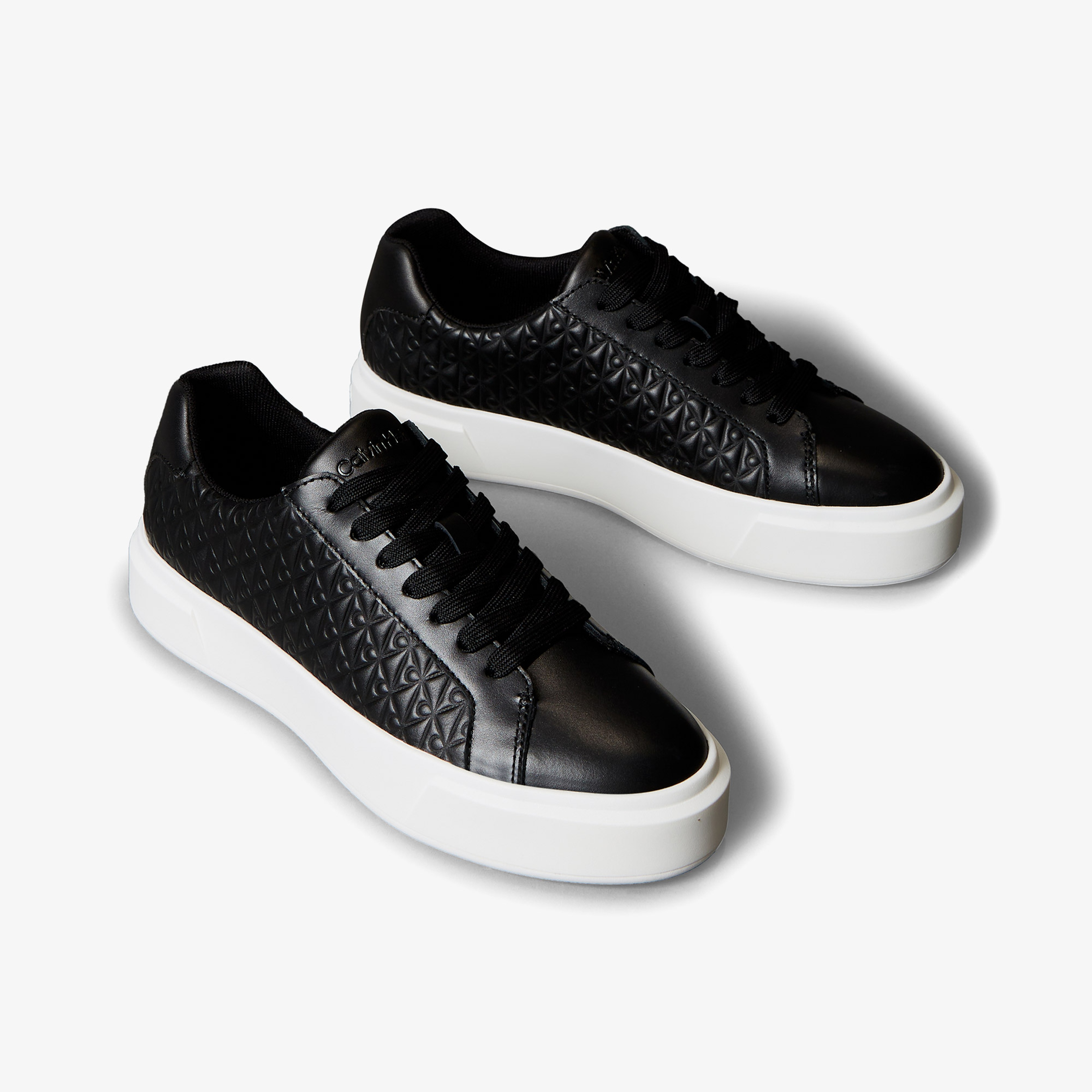 Calvin Klein Basket Lace Up Kadın Siyah Sneaker