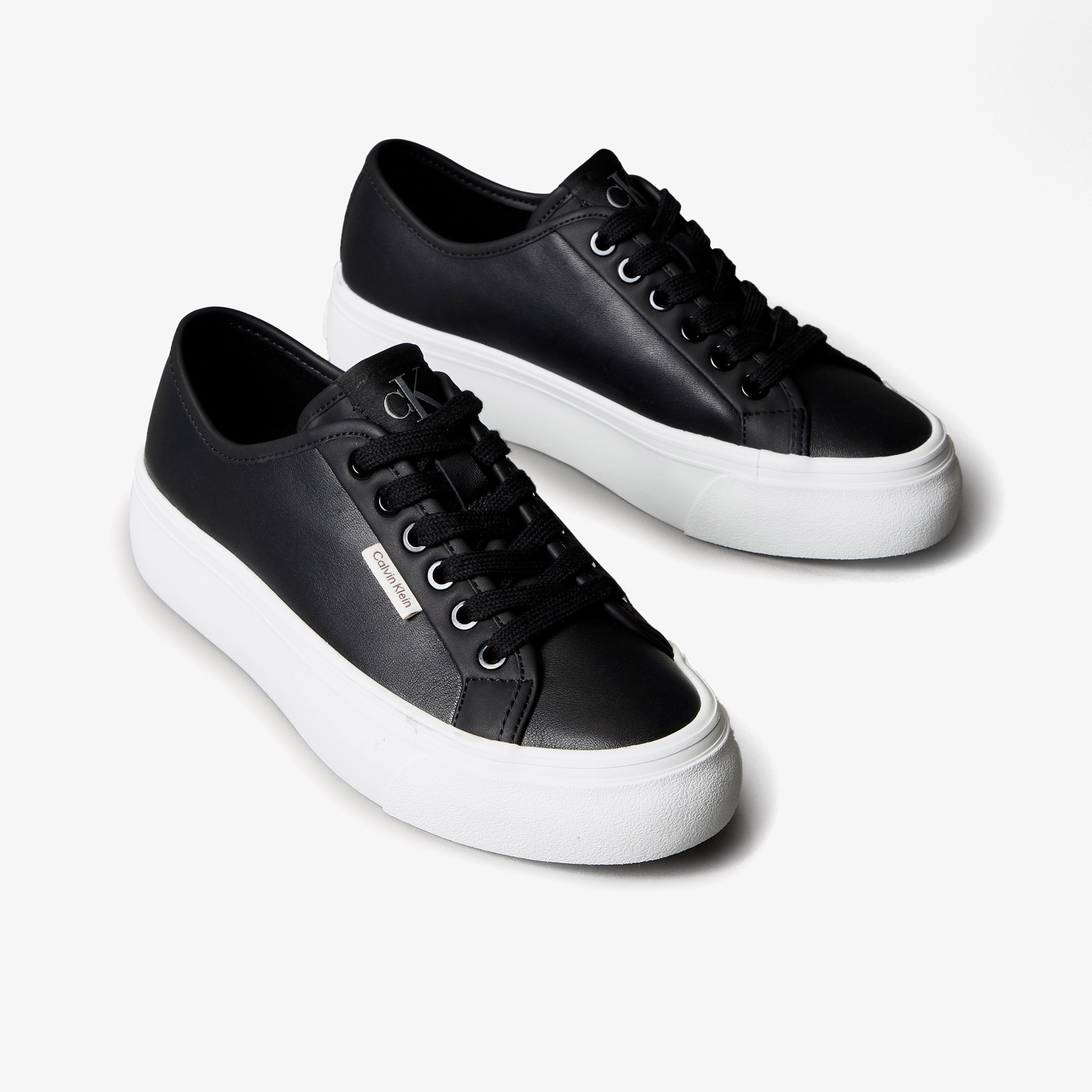 Calvin Klein Lace Up Kadın Siyah Sneaker
