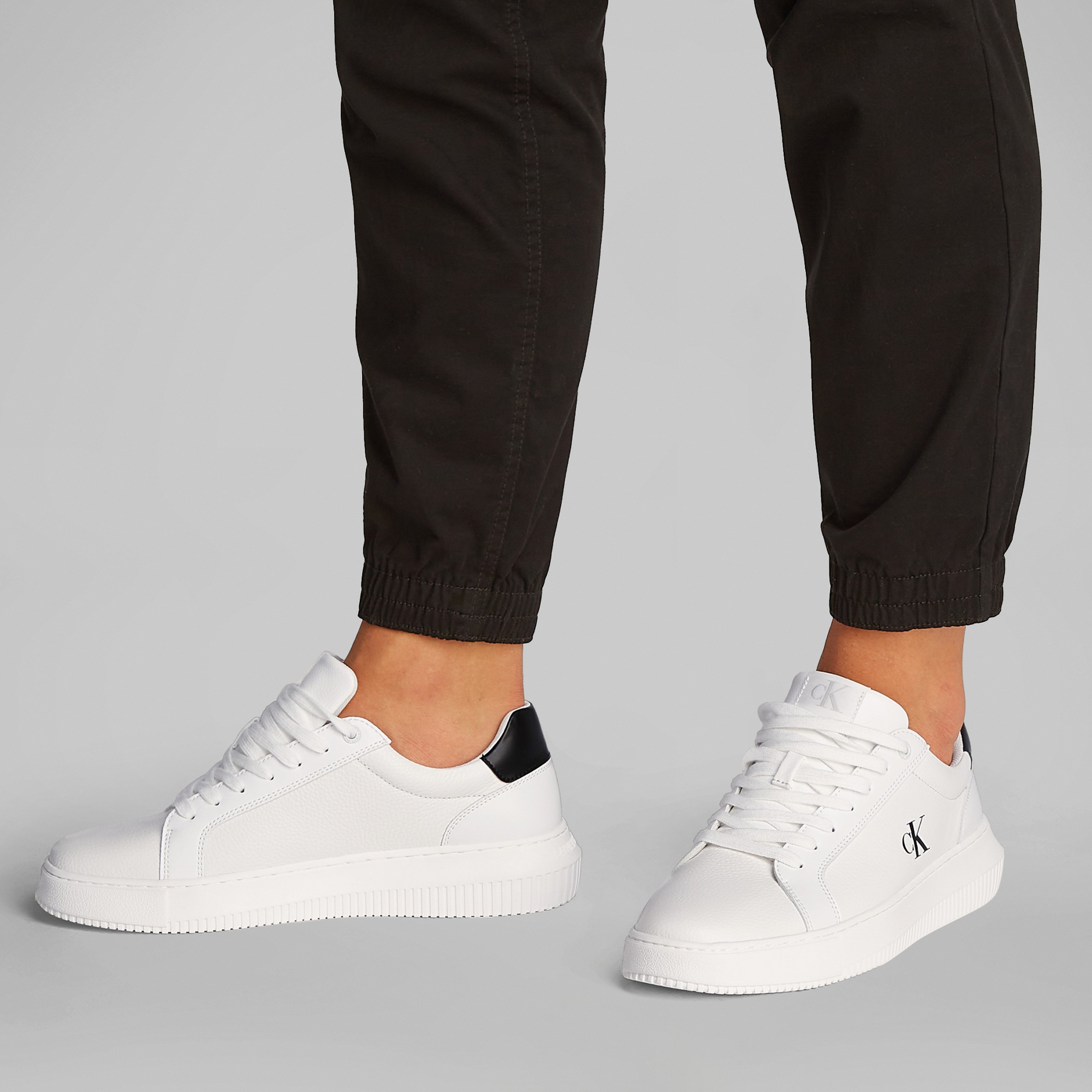 Calvin Klein Erkek Beyaz Spor Ayakkabı & Spor Ayakkabı & Sneaker