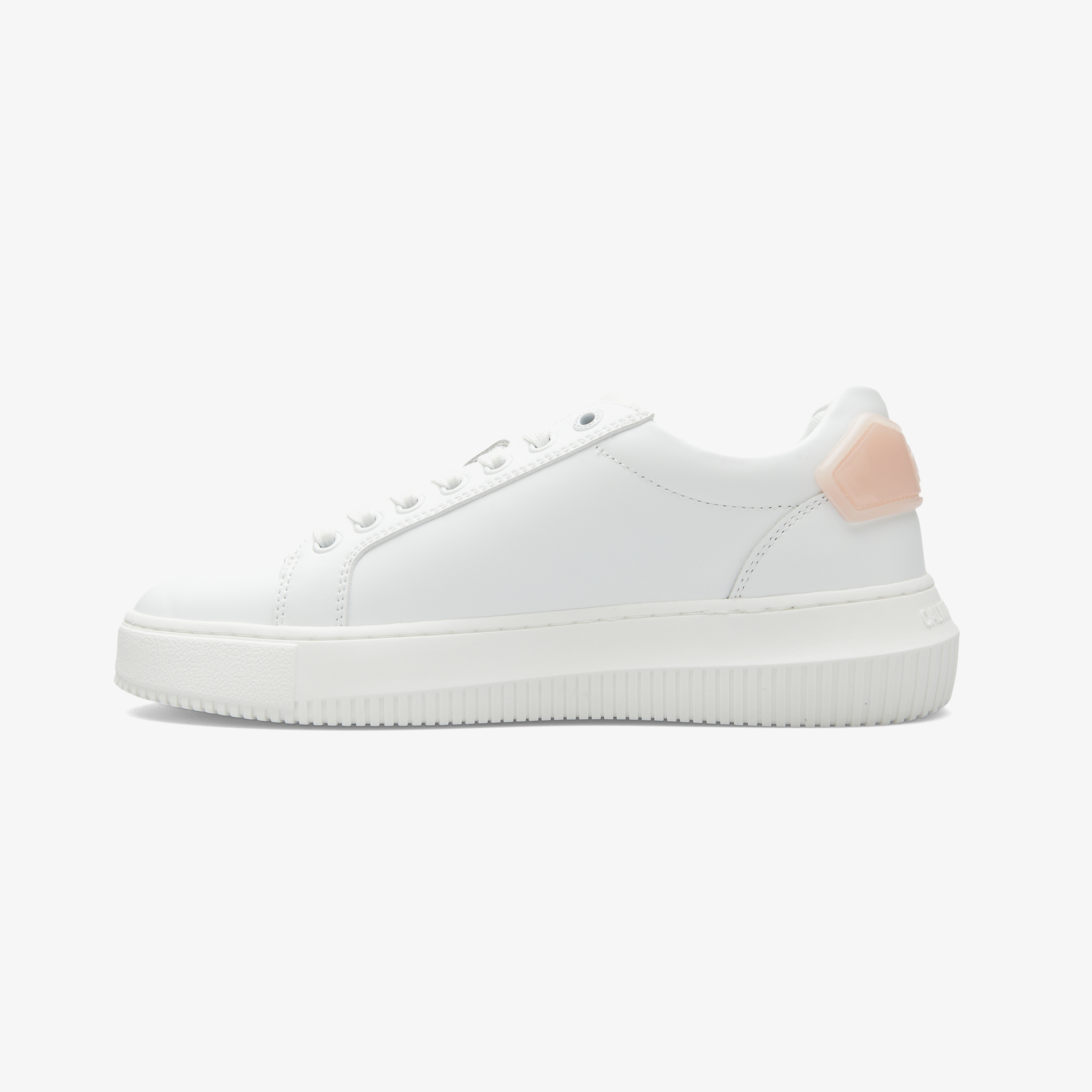 Calvin Klein Chunky Cupsole Patch Kadın Beyaz Sneaker