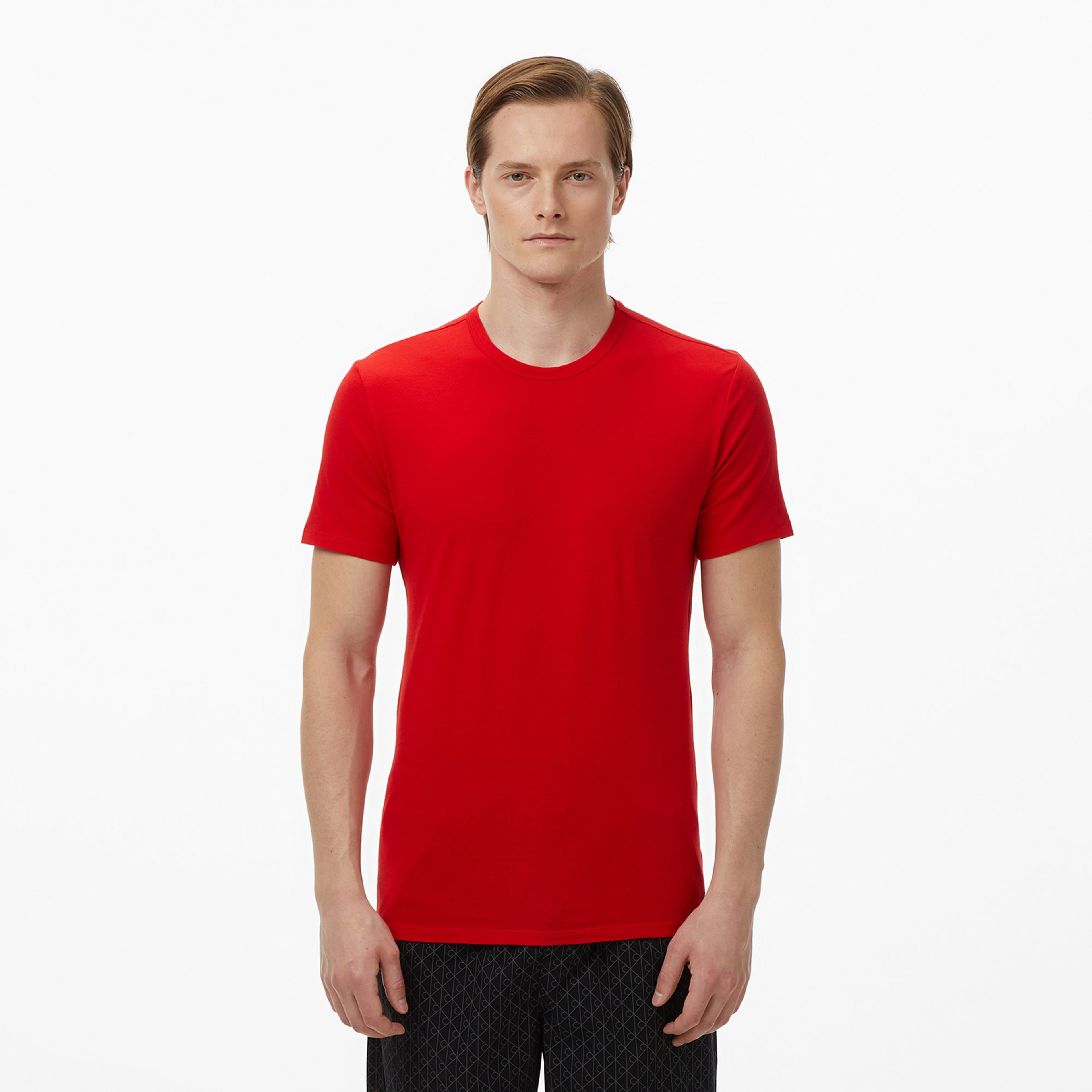 Calvin Klein 3'lü Atlet Erkek Kırmızı Atlet