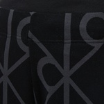 Calvin Klein Emblem Jacquard Kadın Siyah Eşofman Altı