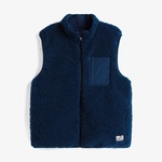 Tommy Hilfiger Reversible Teddy Nylon Çocuk Lacivert Yelek