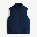 Tommy Hilfiger Reversible Teddy Nylon Çocuk Lacivert Yelek