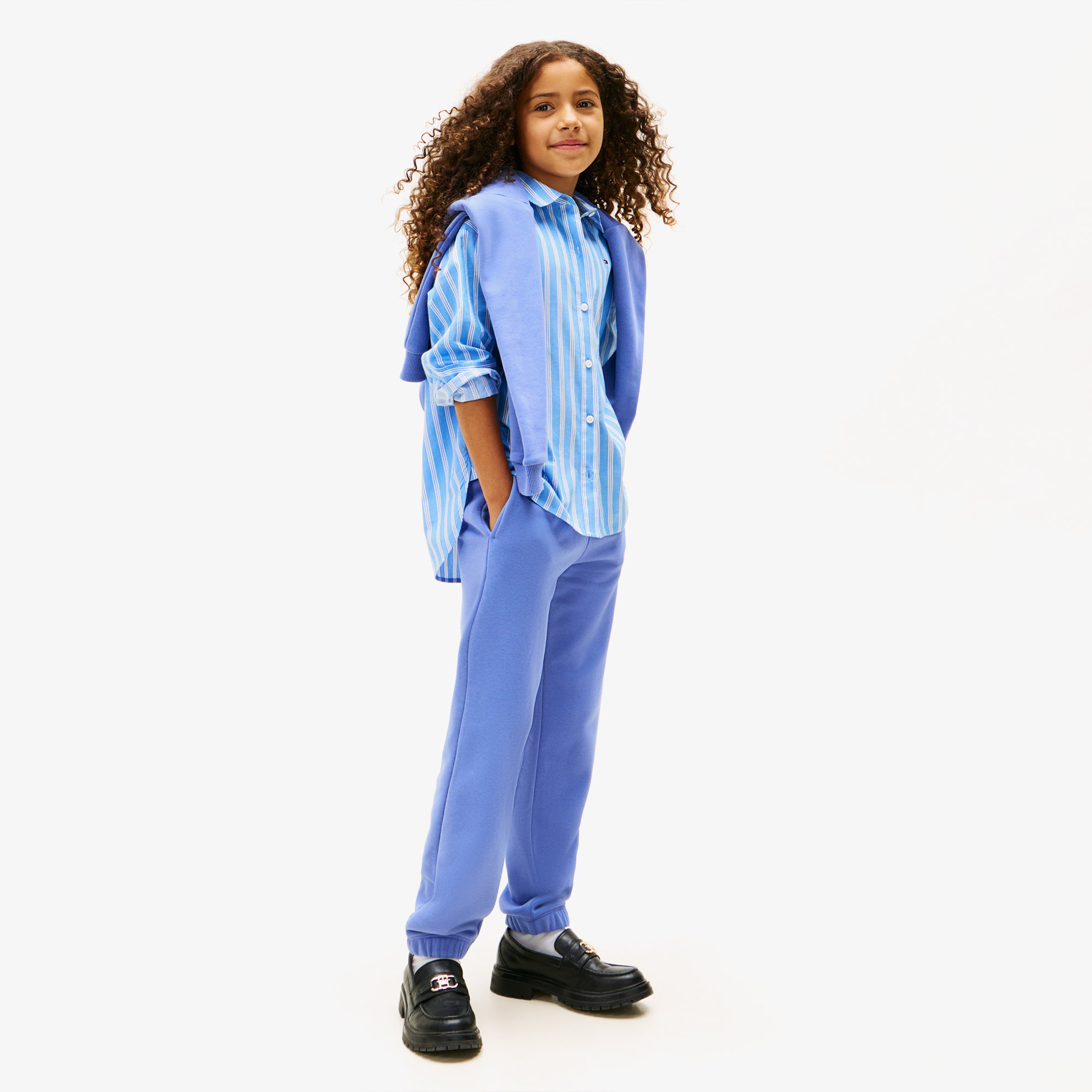 Tommy Hilfiger Mini Corp Çocuk Mavi Eşofman Altı