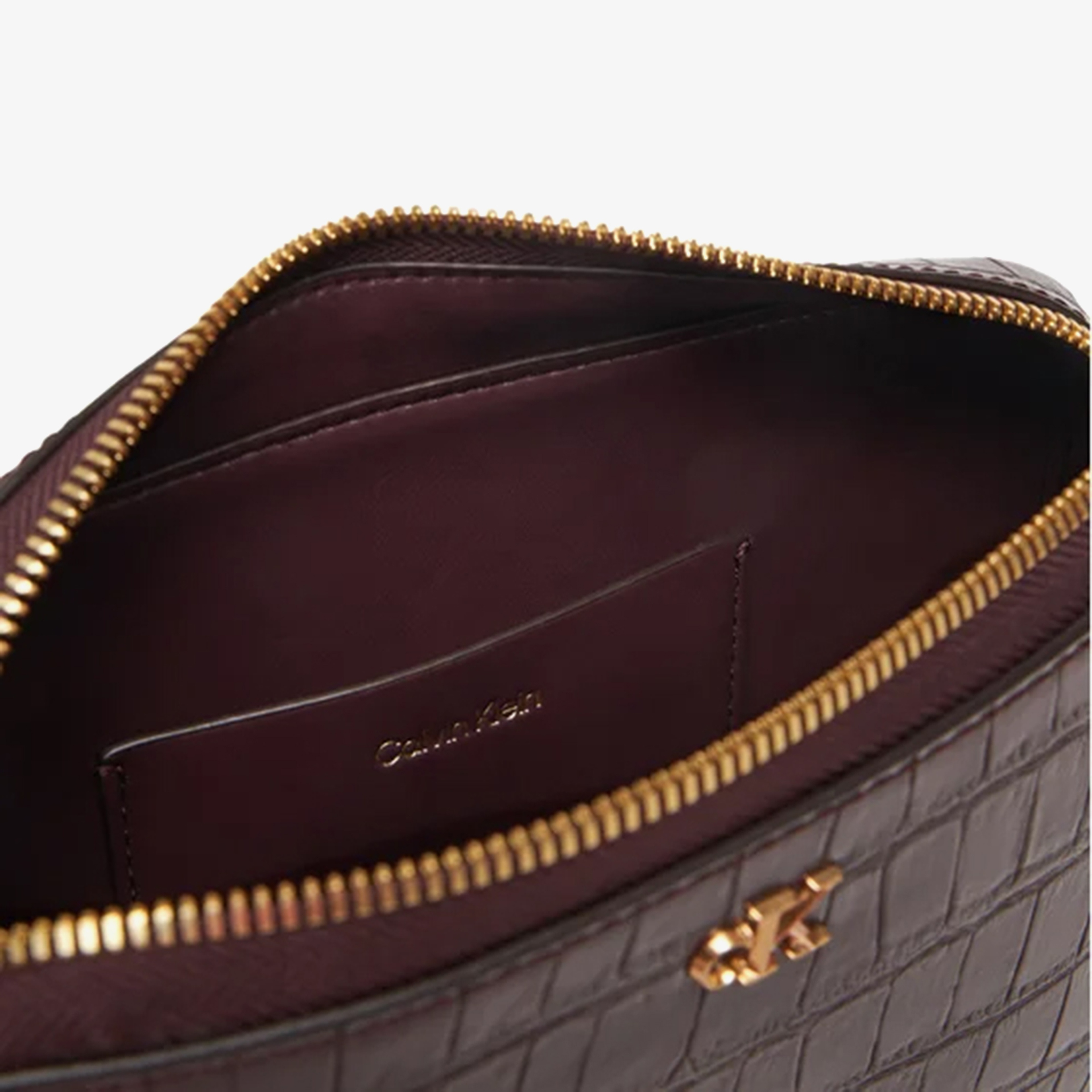 Calvin Klein Croc Camera Kadın Kırmızı El Çantası