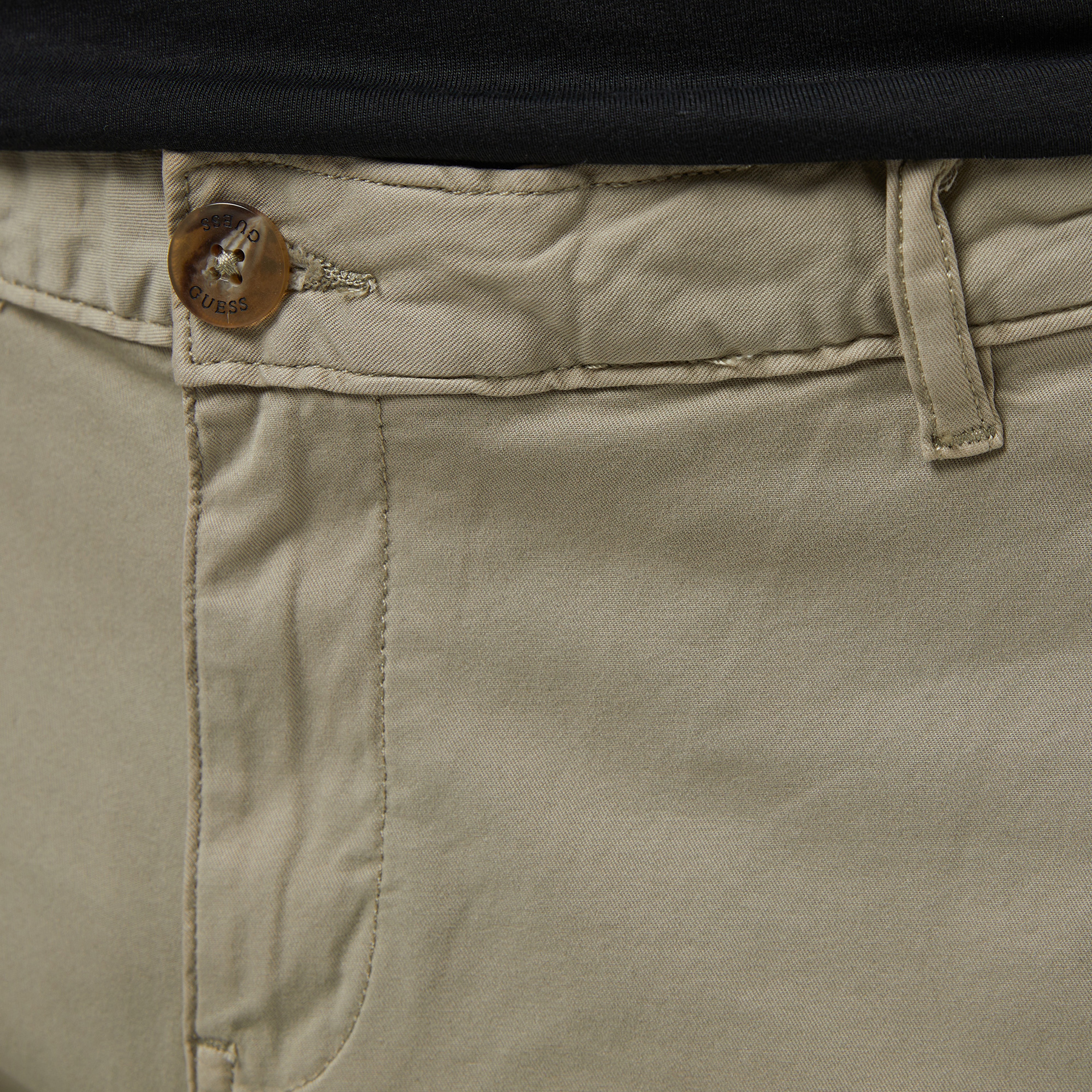 Guess Angels Chino Erkek Yeşil Şort