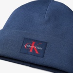 Calvin Klein Monologo Patch Erkek Mavi Şapka