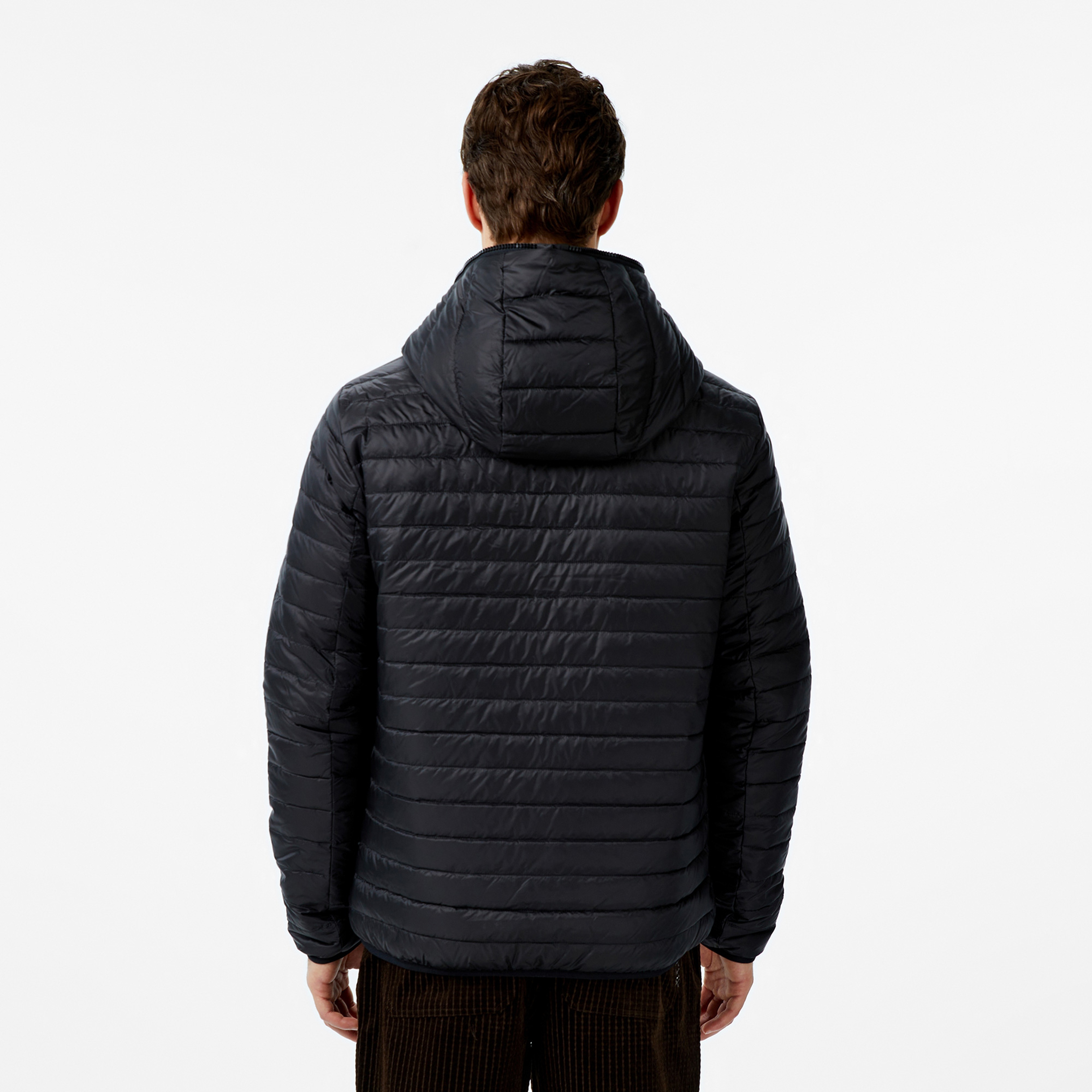 Scotch&Soda Reversible Insulated Lightweight Puffer Erkek Siyah Mont