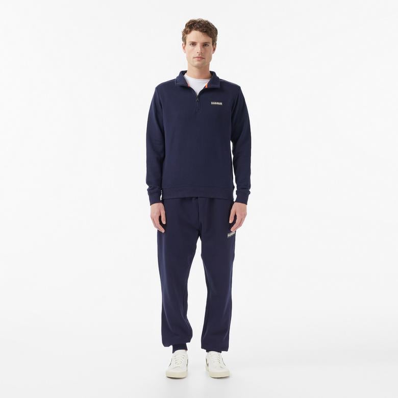 Napapijri B-Small Box Erkek Mavi Sweatshirt