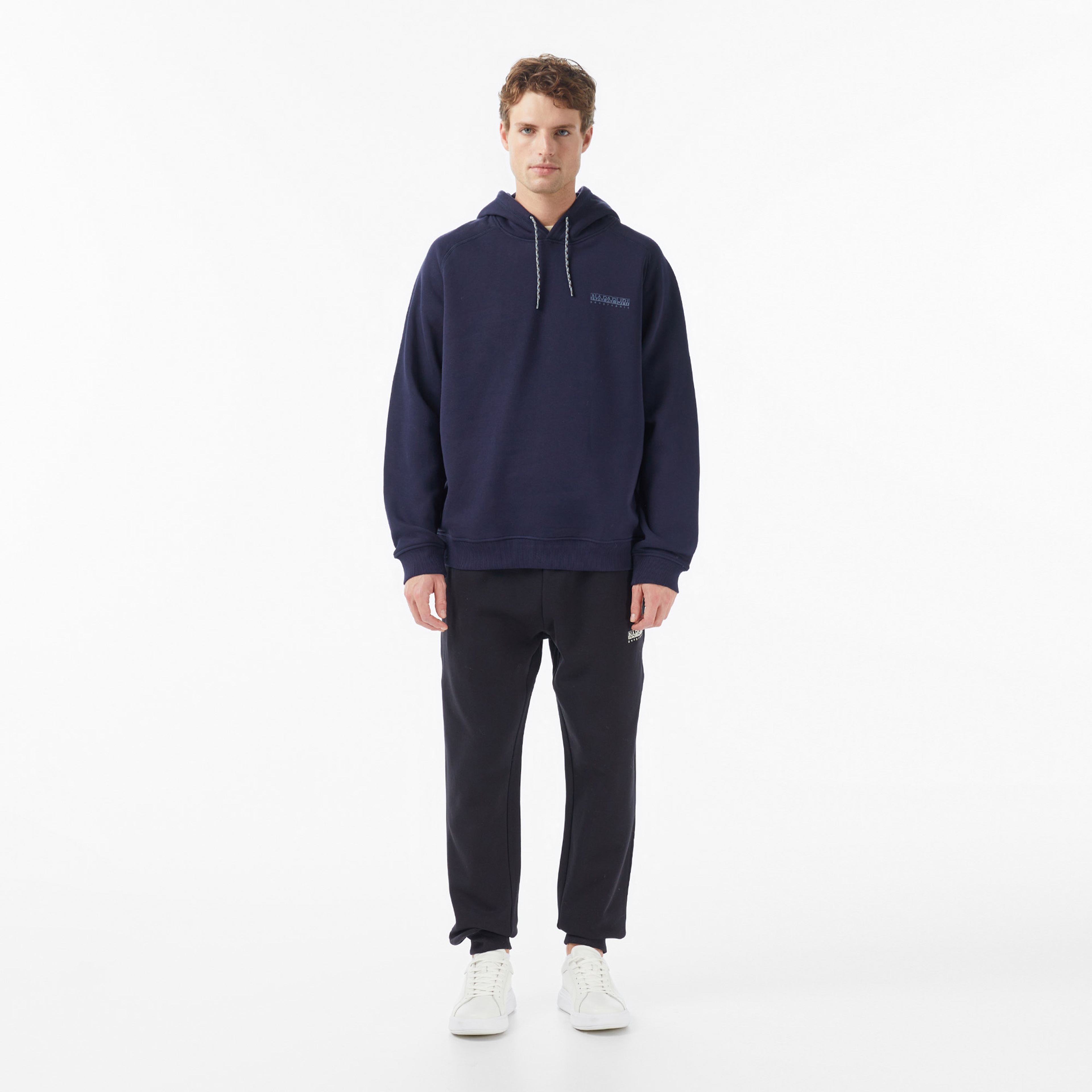 Napapijri B-Back Graphic Erkek Mavi Sweatshirt