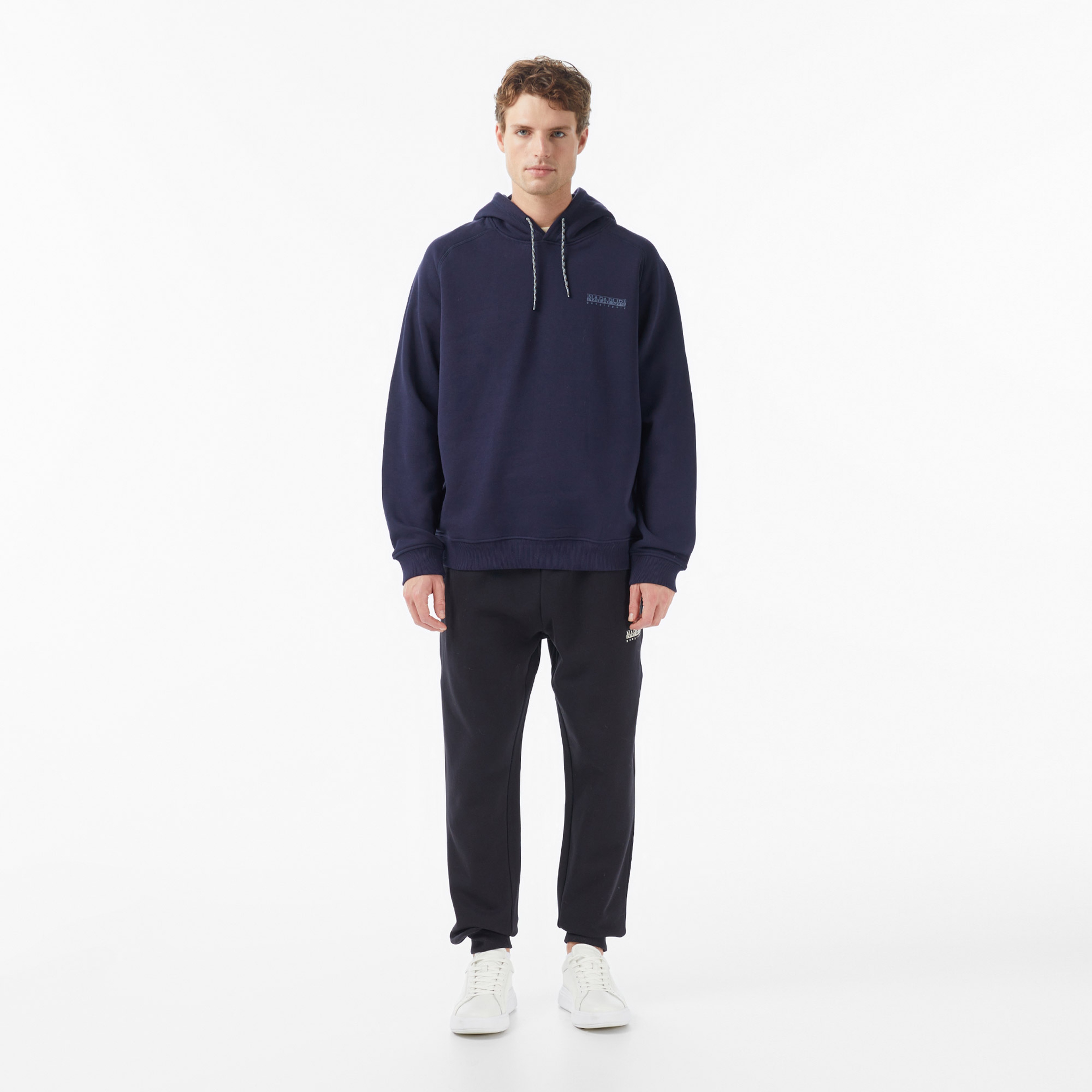 Napapijri B-Back Graphic Erkek Mavi Sweatshirt