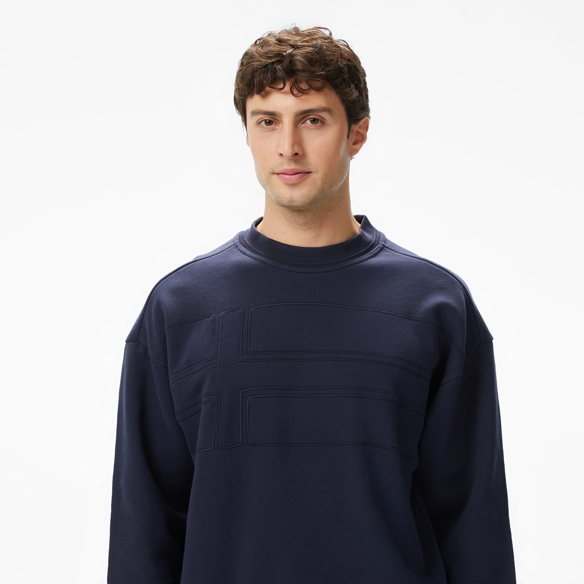 Napapijri B-Braies Erkek Mavi Sweatshirt