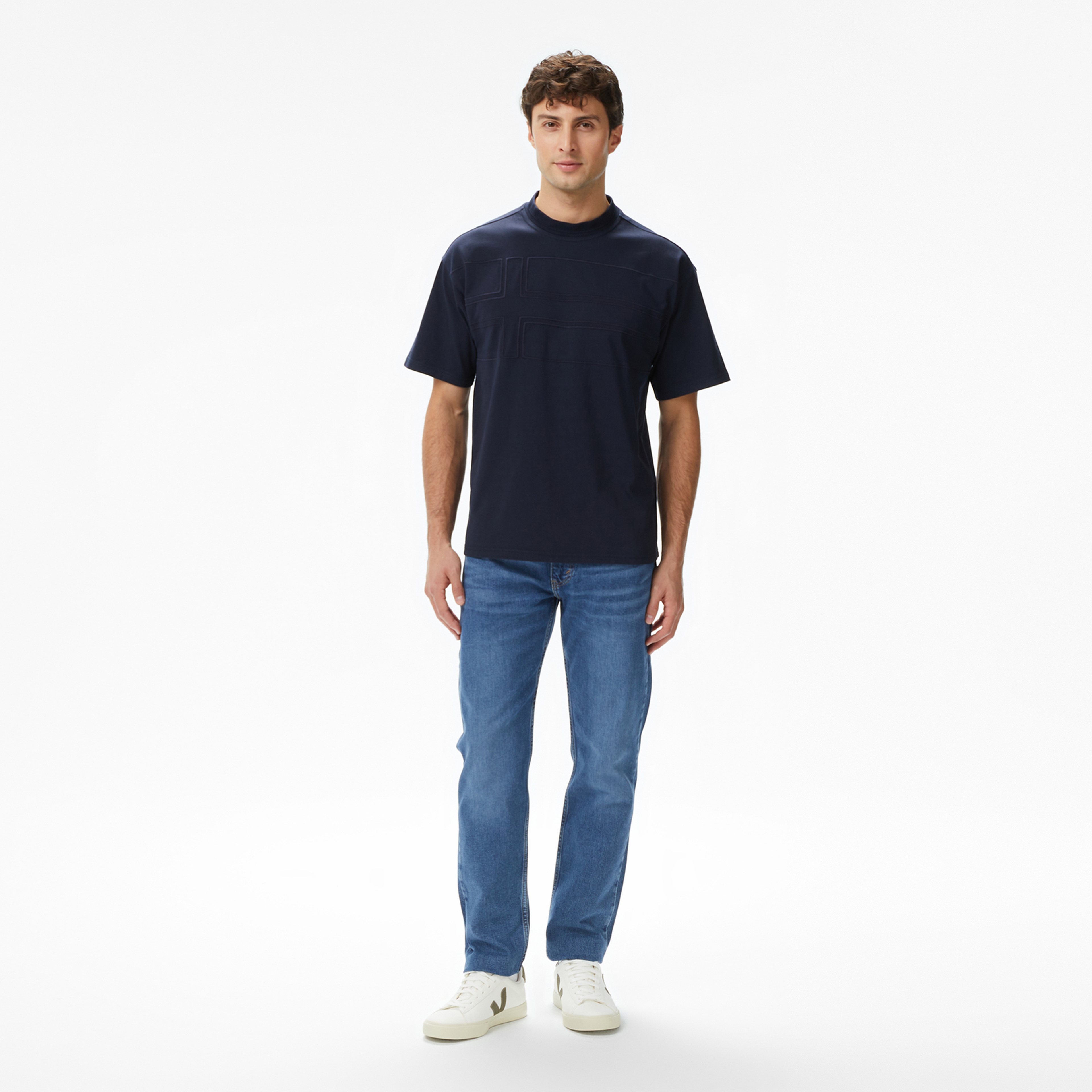 Napapijri S-Braies Erkek Mavi T-Shirt