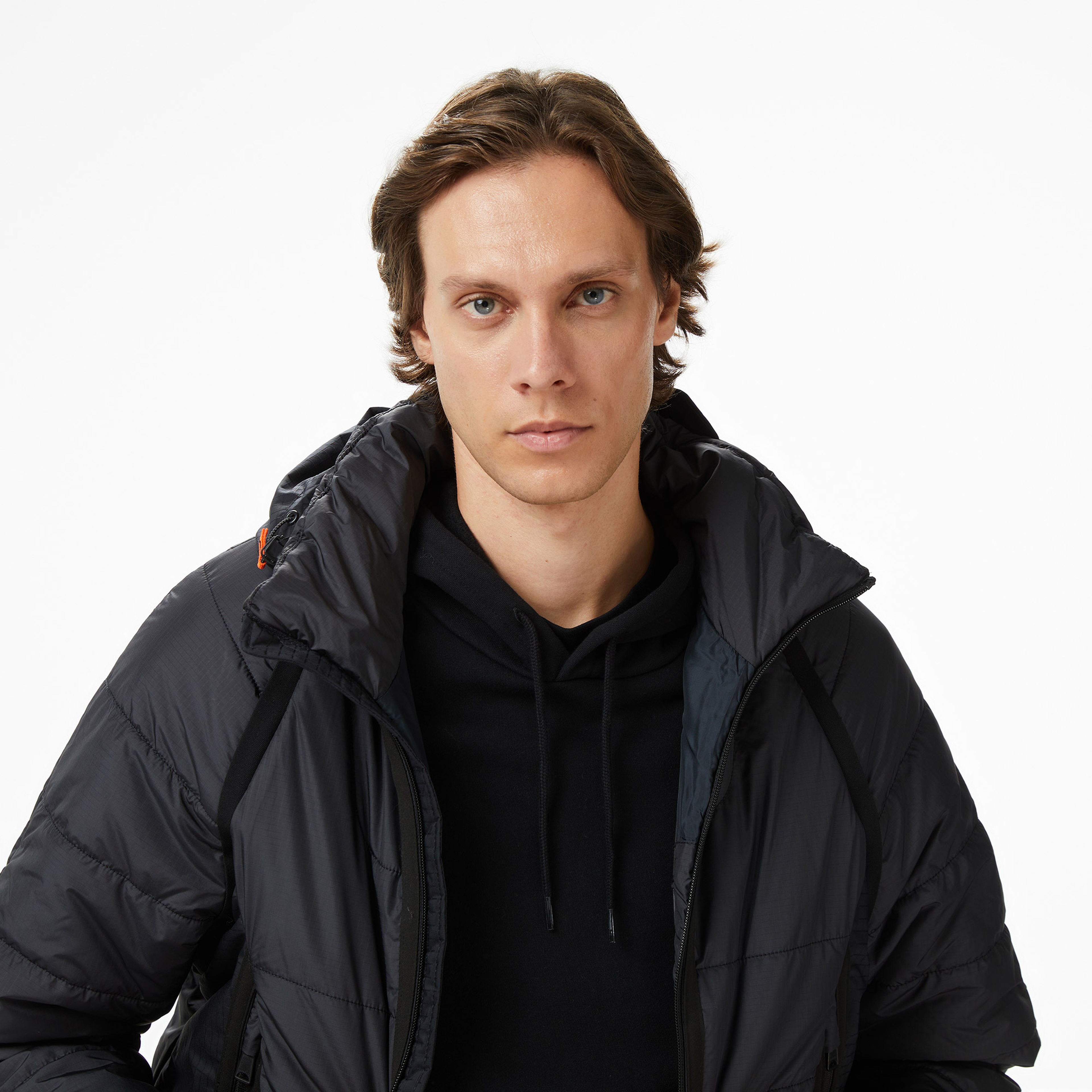 Napapijri A-Biez Modular Puf Erkek Siyah Ceket