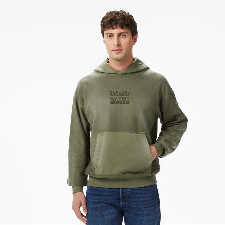 Napapijri B-Comel Erkek Haki Sweatshirt