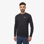 Jack Wolfskin Vonnan Erkek Siyah T-Shirt