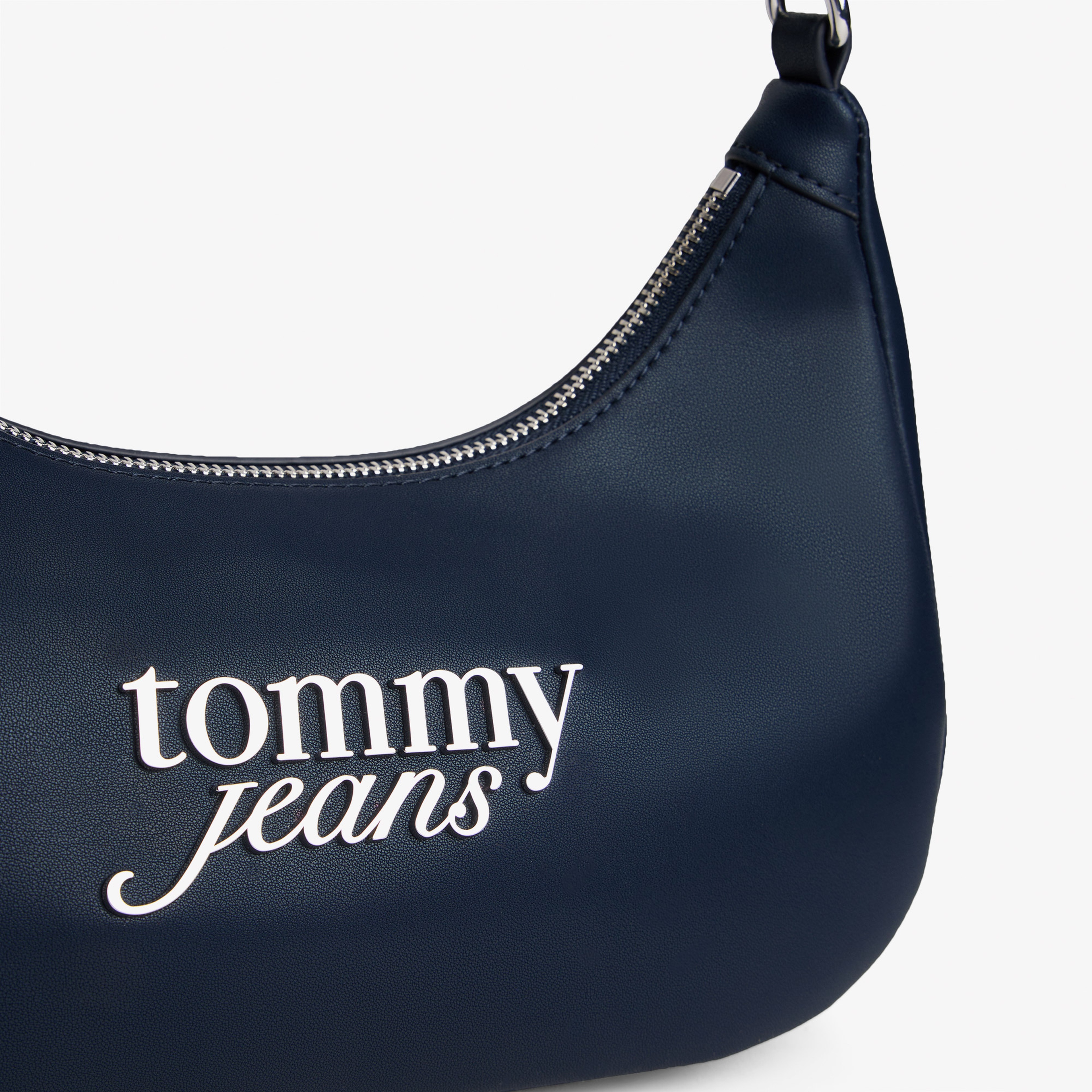 Tommy Jeans Bold Script Kadın Lacivert Omuz Çantası