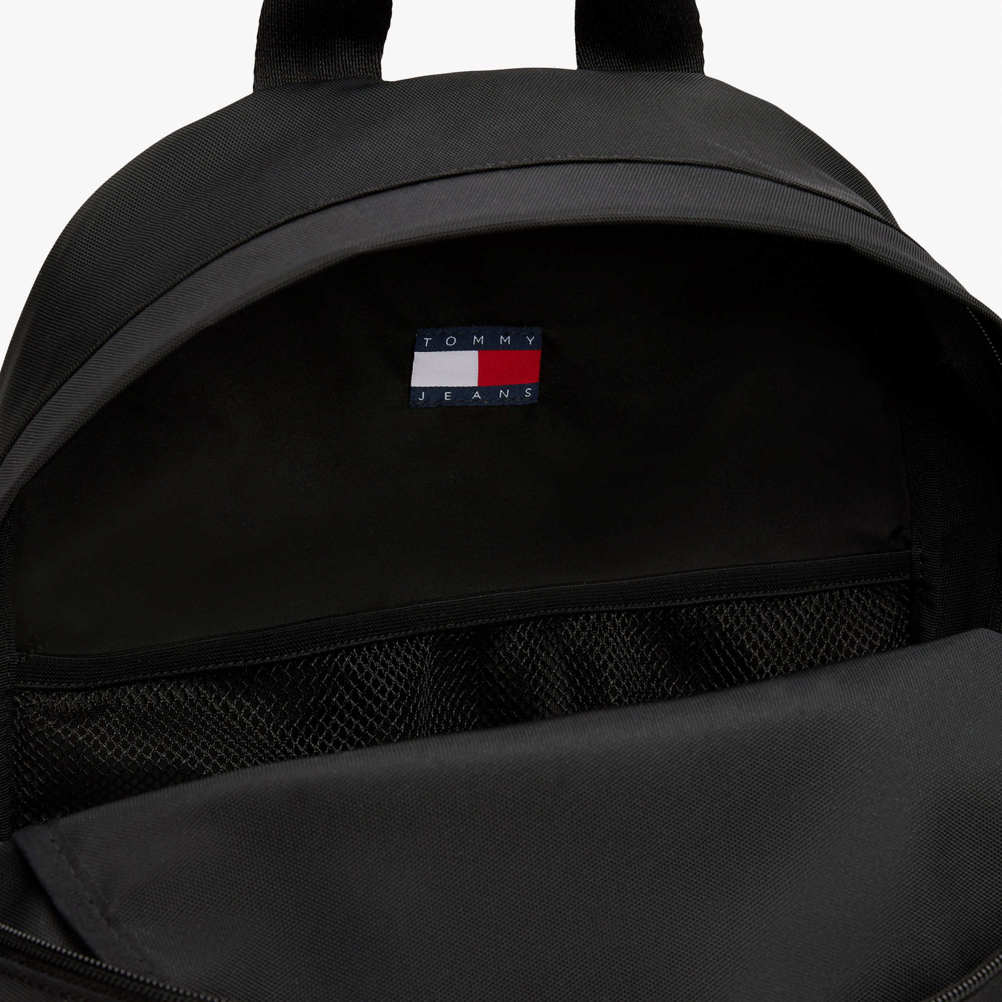 Tommy Jeans Essentials Daily Dome Erkek Siyah Sırt Çantası